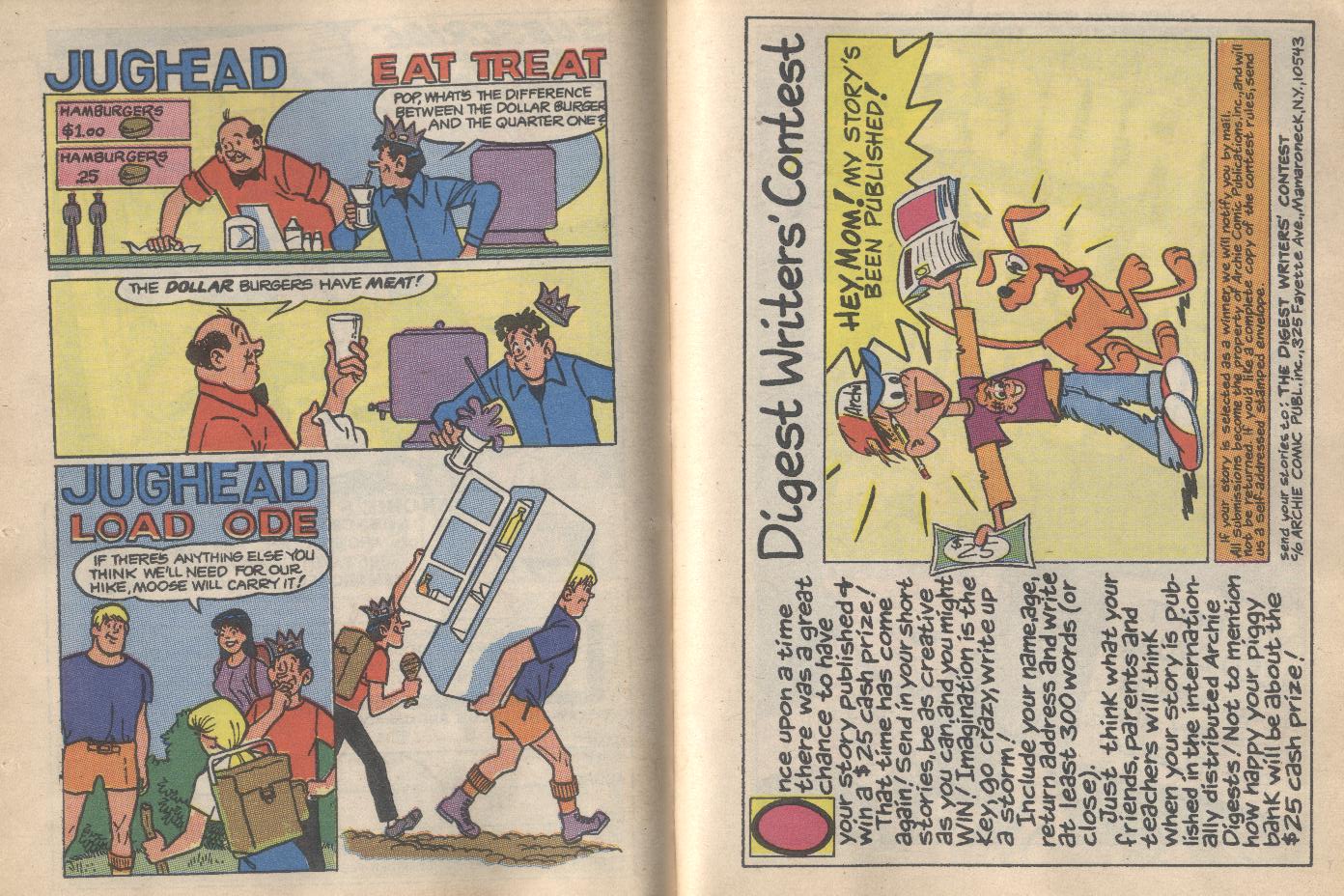 Read online Archie...Archie Andrews, Where Are You? Digest Magazine comic -  Issue #68 - 62