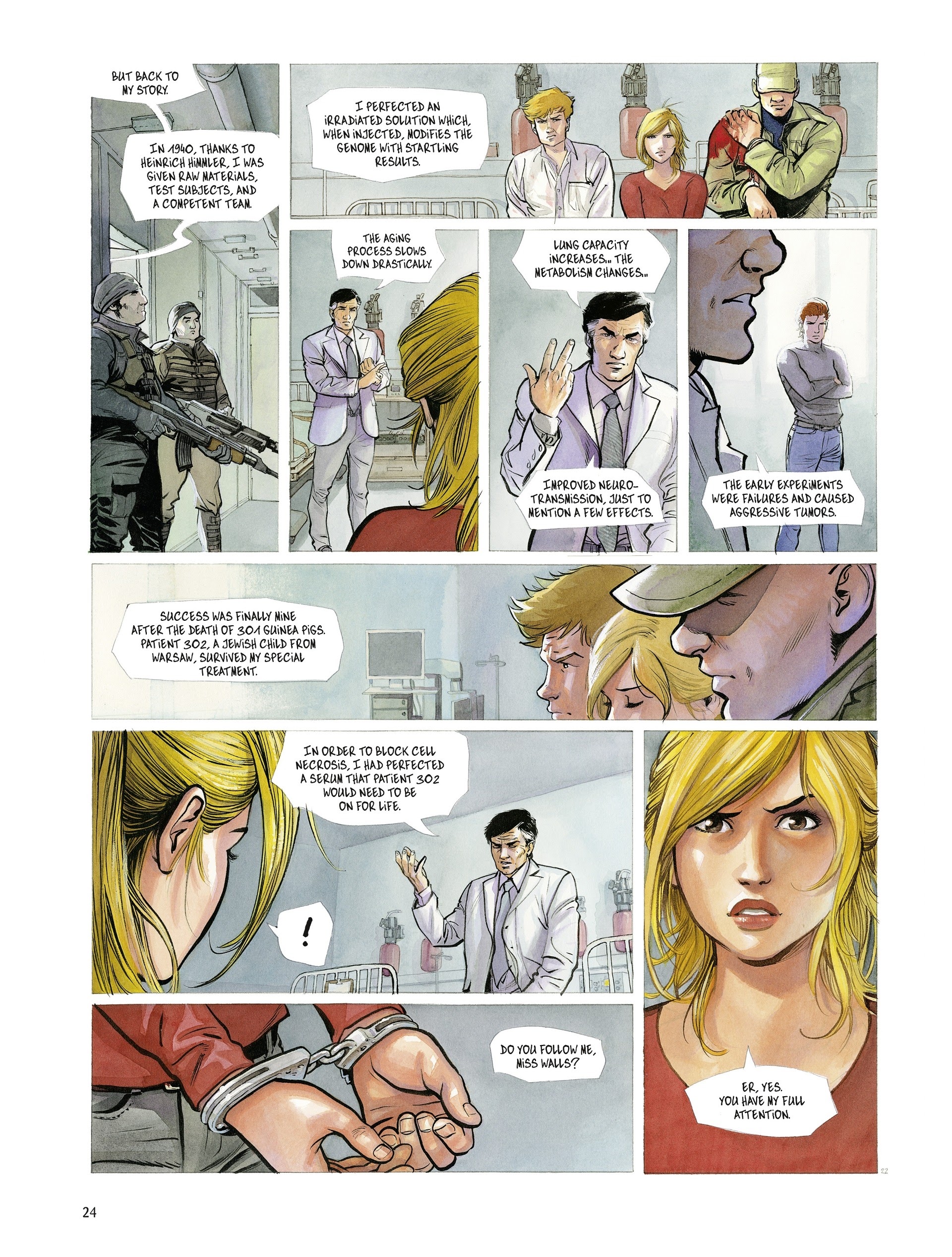 Read online The Bleiberg Project comic -  Issue #3 - 26