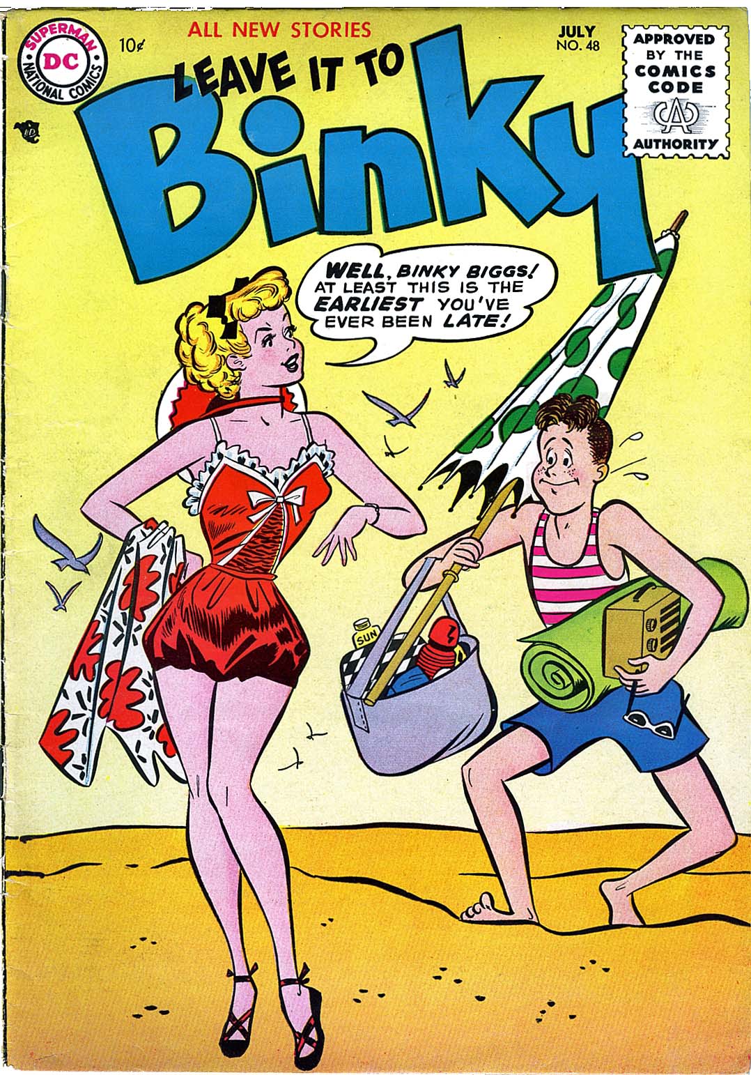 Read online Leave it to Binky comic -  Issue #48 - 1