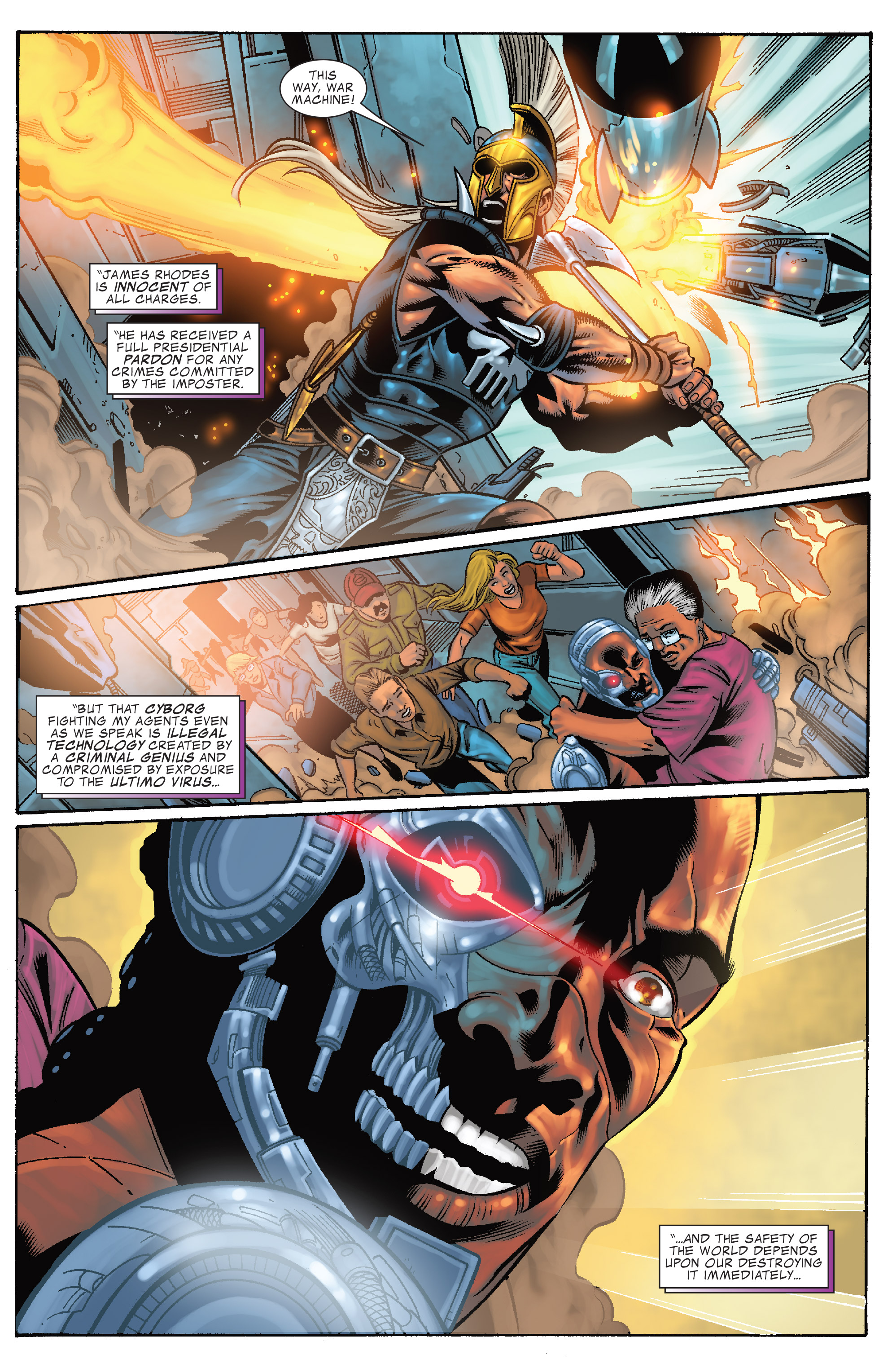 Read online War Machine (2009) comic -  Issue #12 - 14