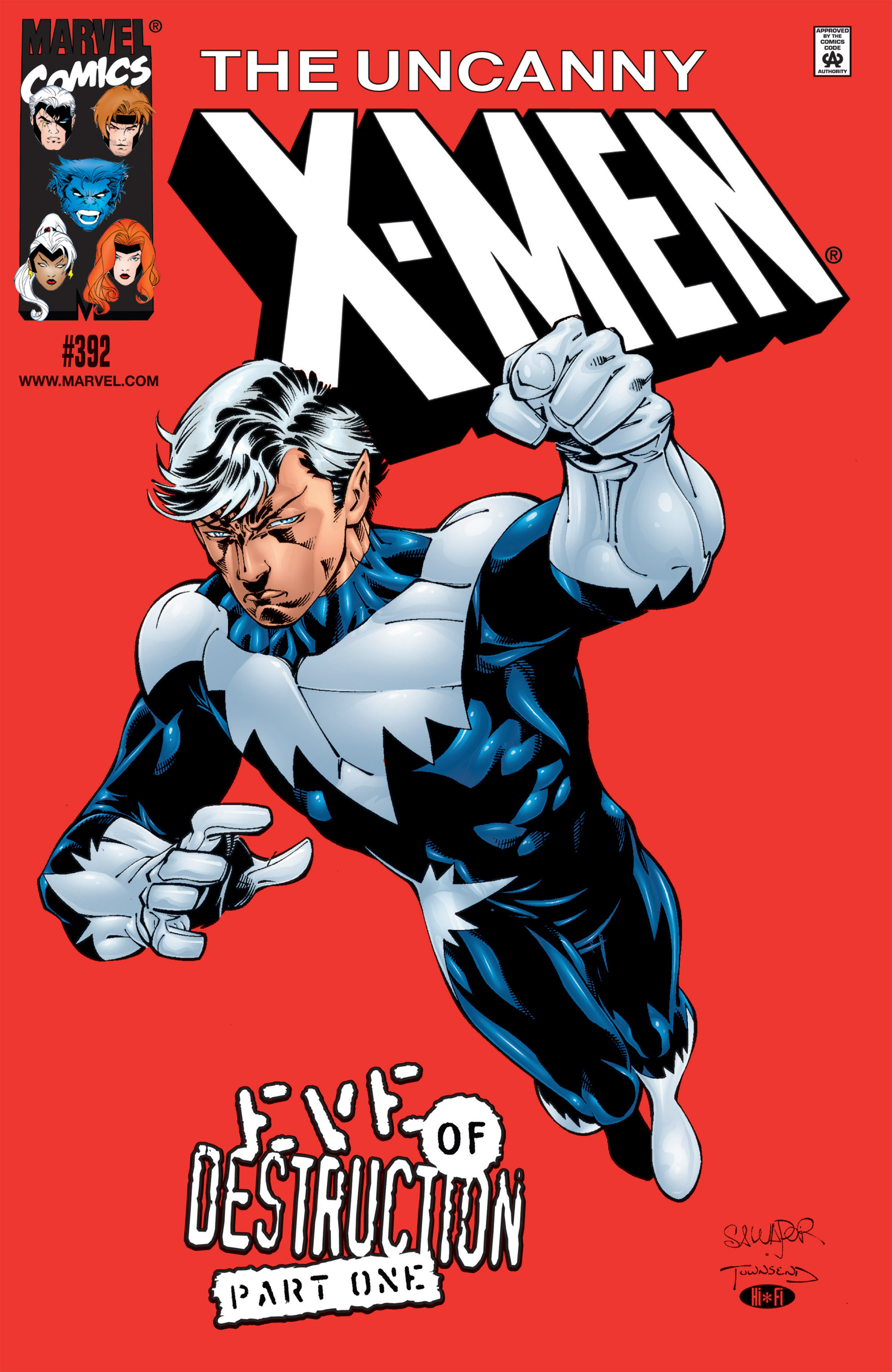 Read online Uncanny X-Men (1963) comic -  Issue #392 - 1