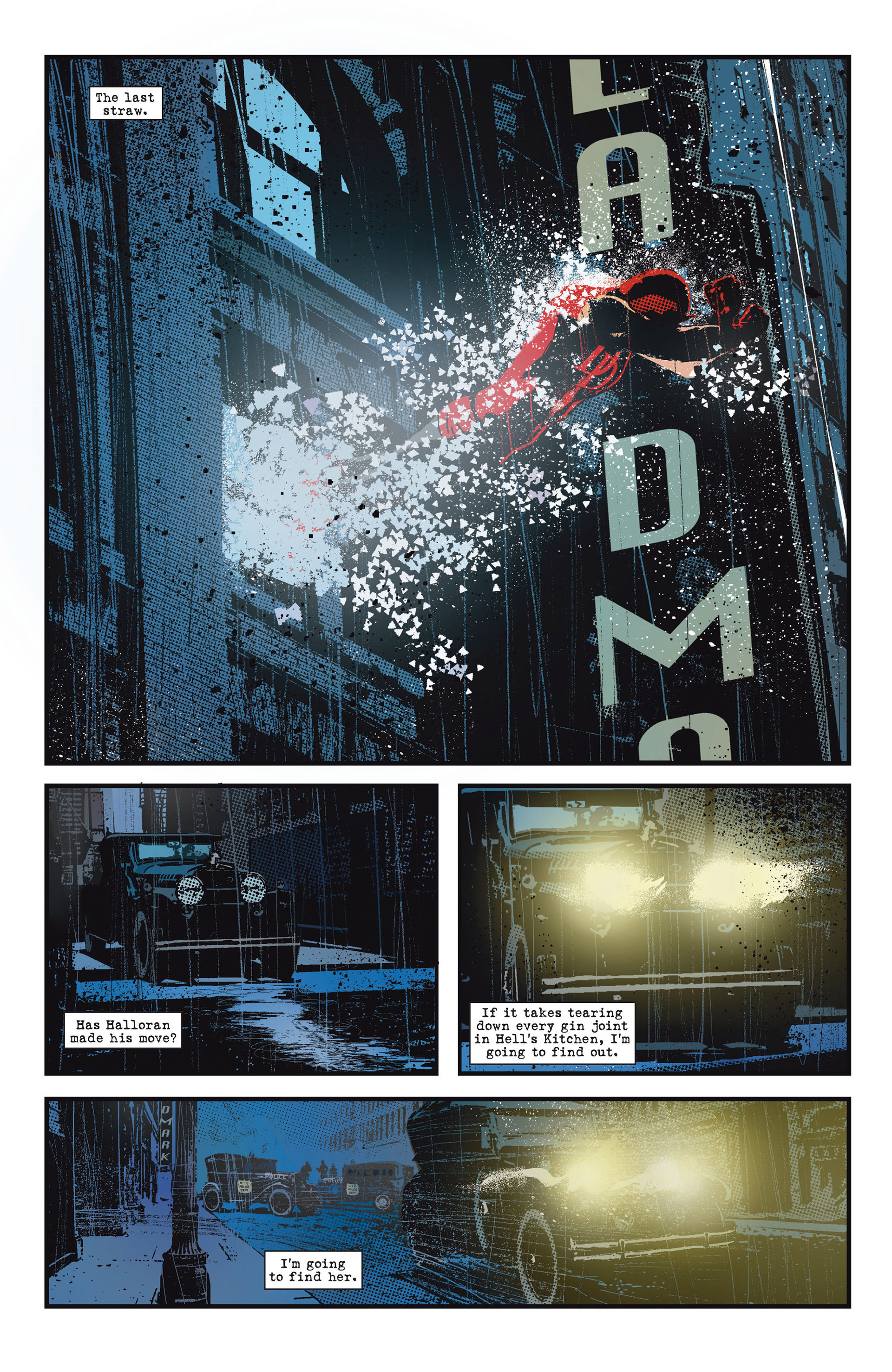 Read online Daredevil Noir comic -  Issue #3 - 9