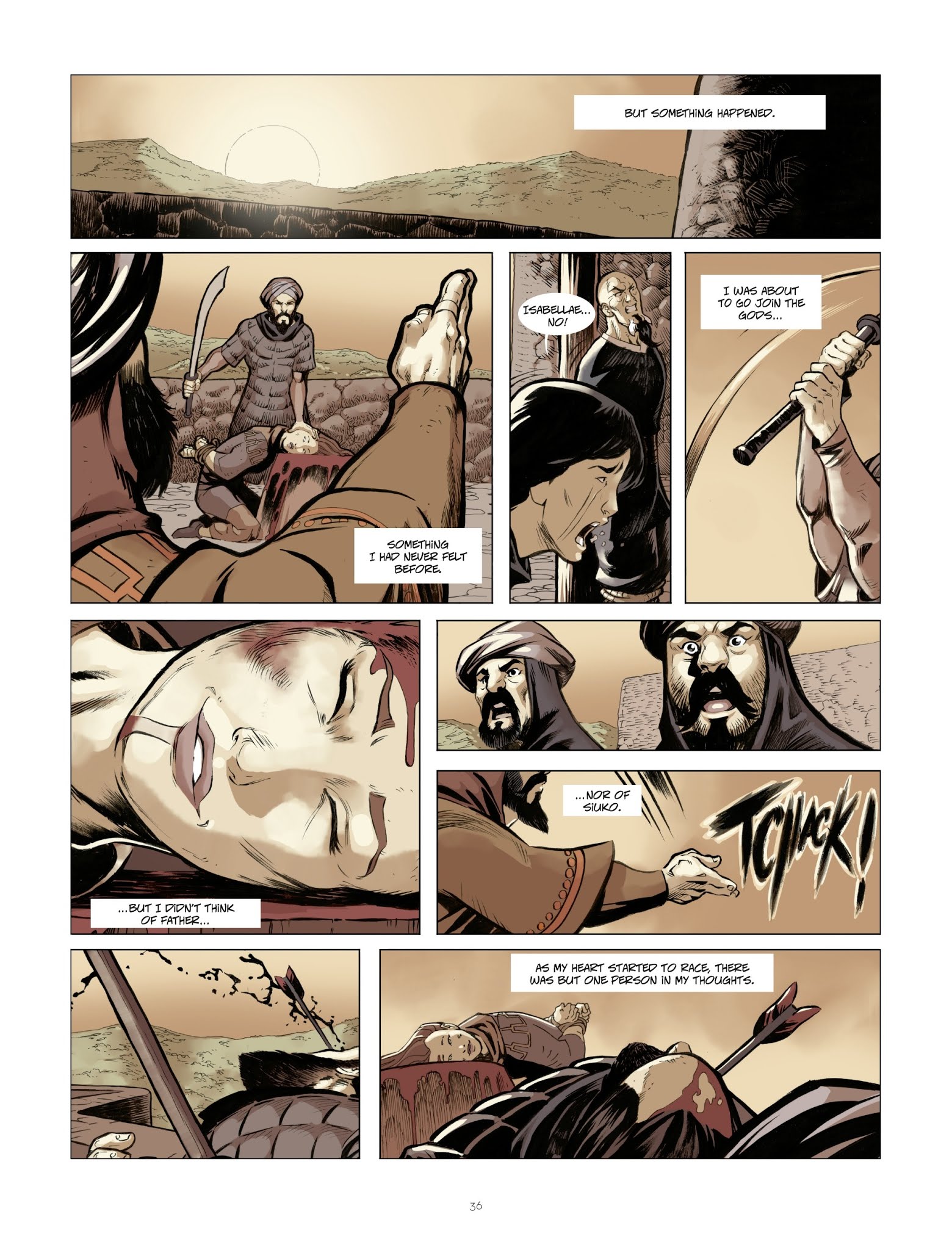 Read online Isabellae comic -  Issue #6 - 36