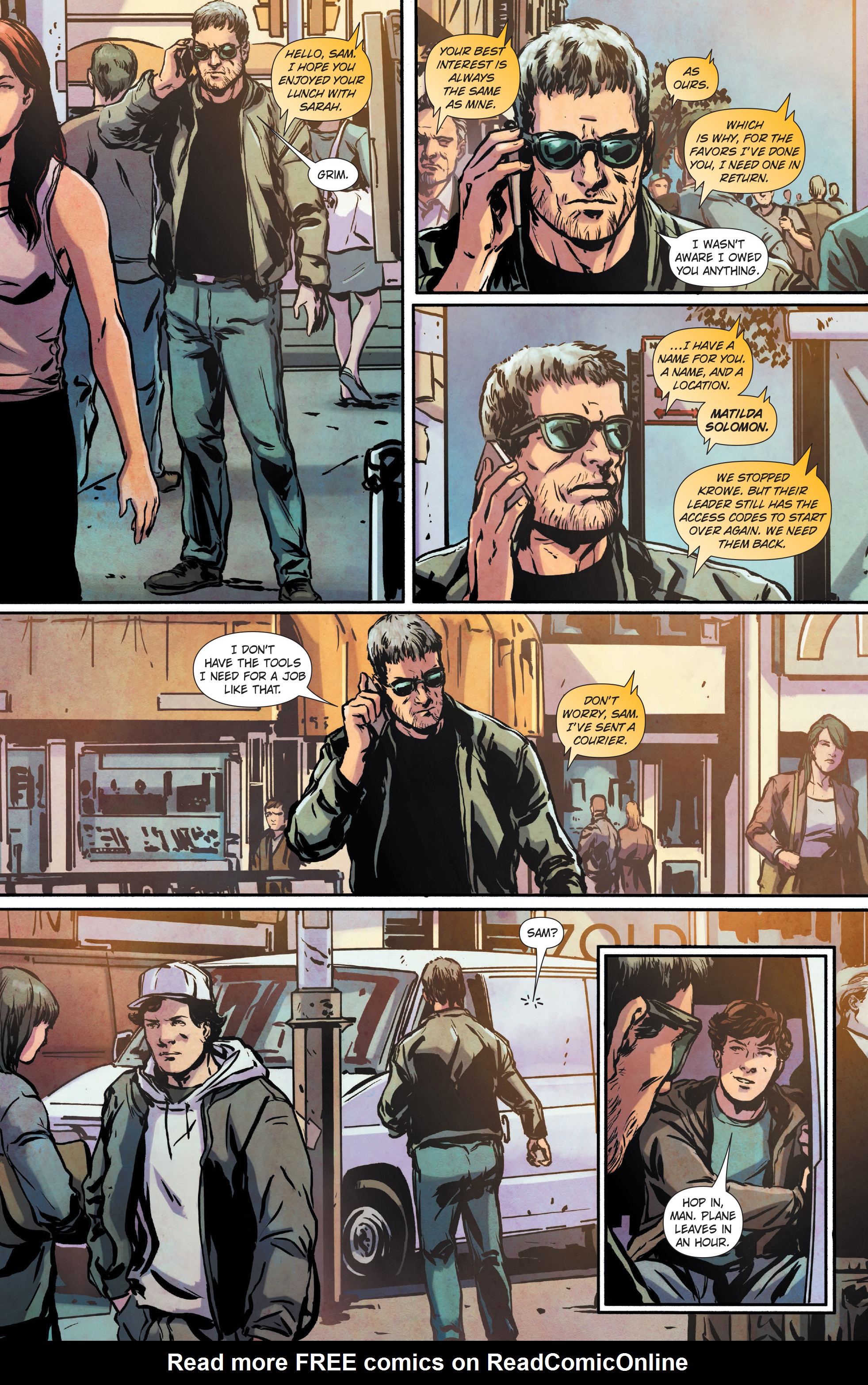 Read online Tom Clancy's Splinter Cell: Echoes comic -  Issue #4 - 16