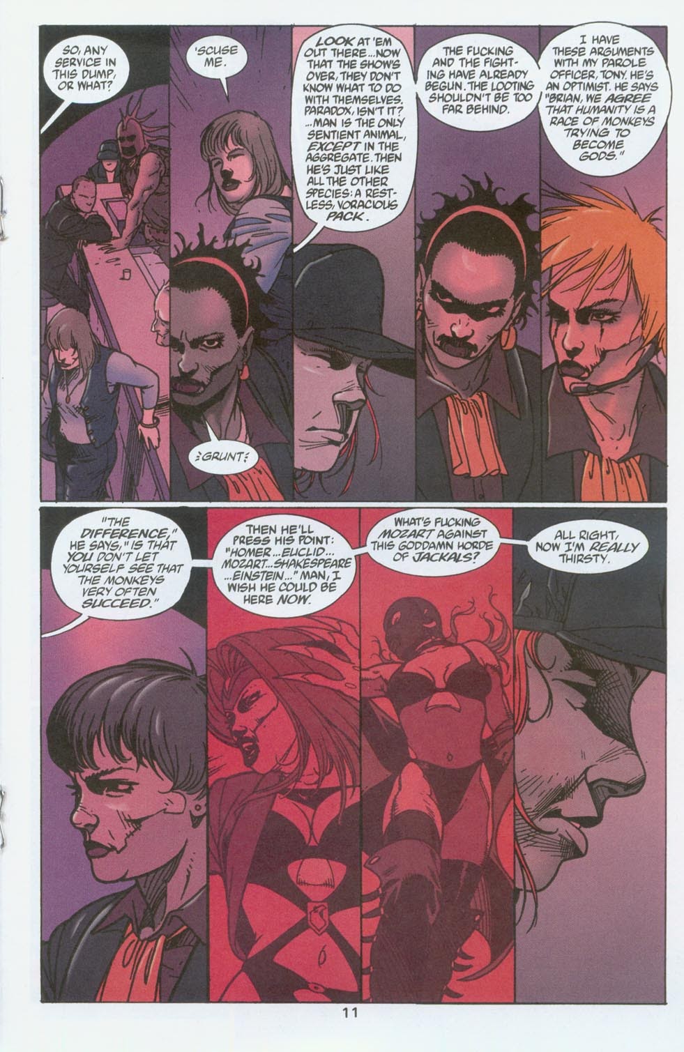 Read online Four Horsemen comic -  Issue #4 - 14