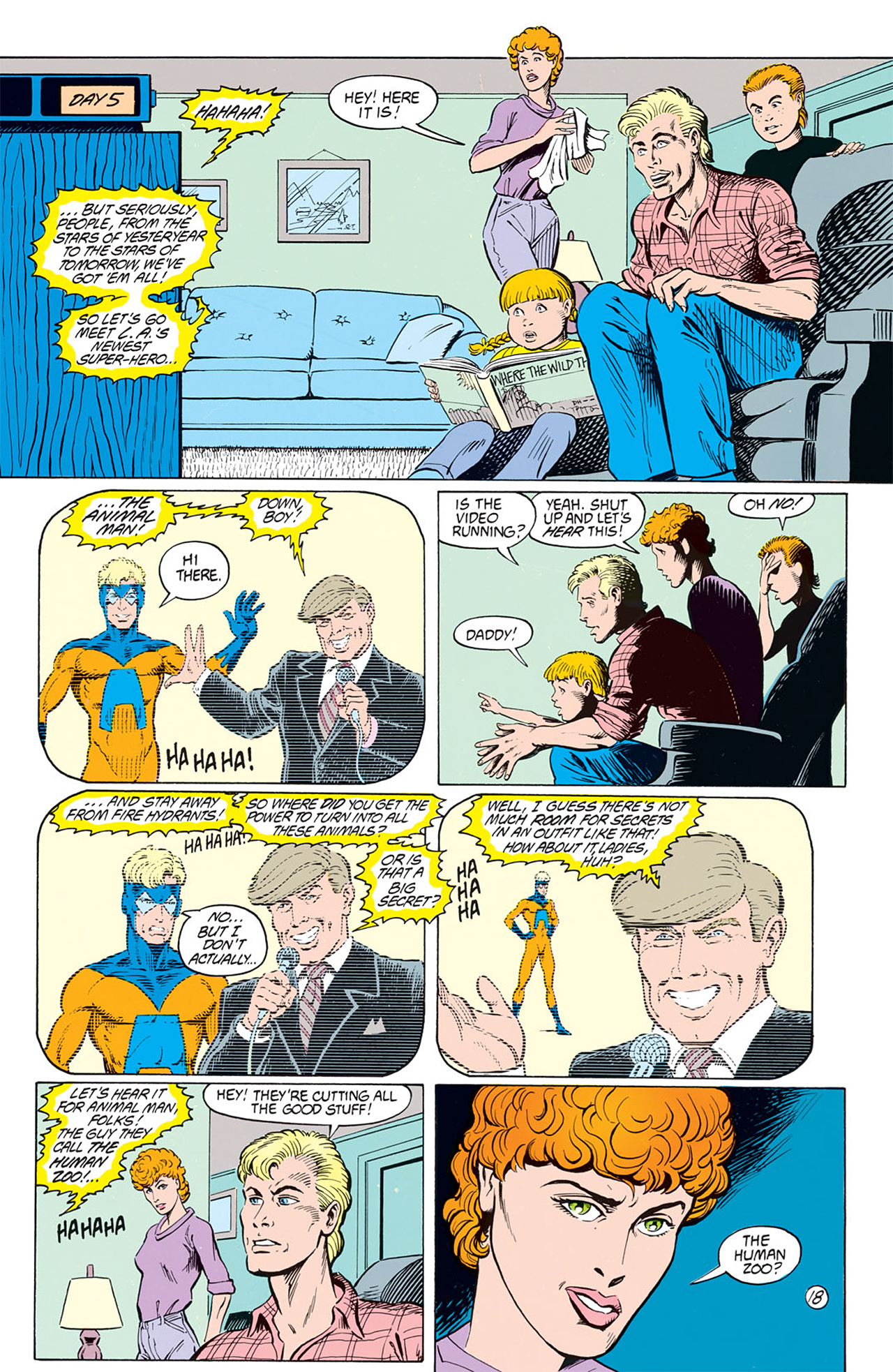 Read online Animal Man (1988) comic -  Issue #1 - 20