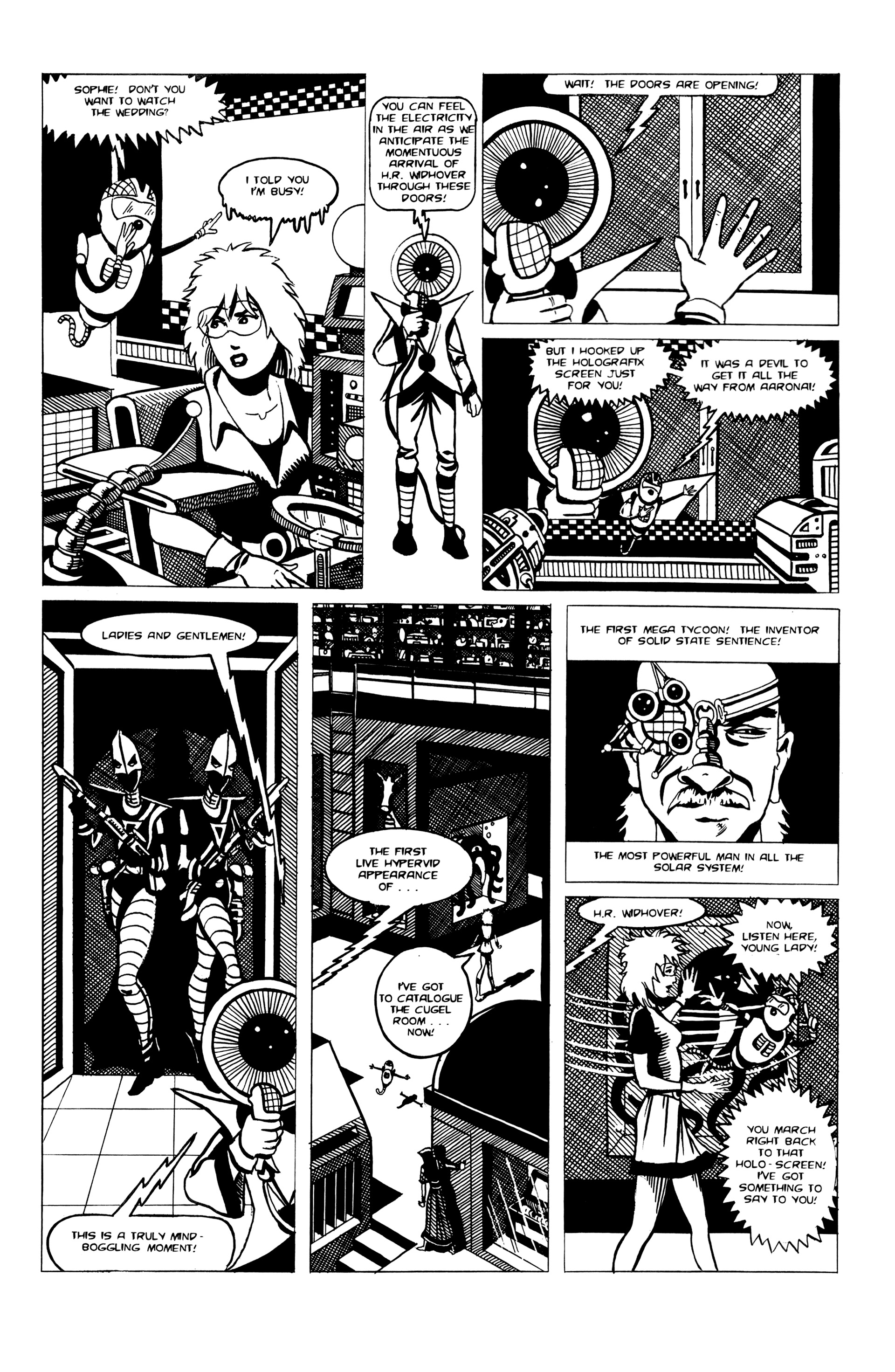 Read online Strange Attractors (1993) comic -  Issue #2 - 4