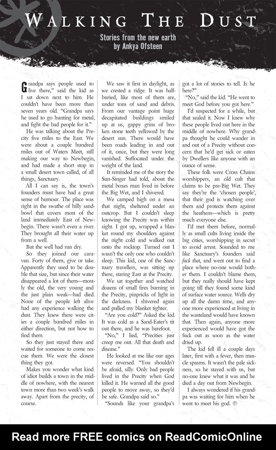 Read online Wasteland (2006) comic -  Issue #4 - 25