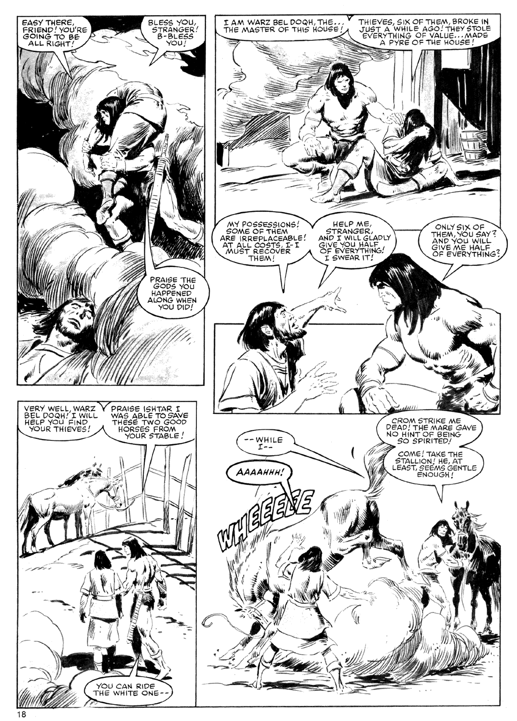 Read online The Savage Sword Of Conan comic -  Issue #73 - 18
