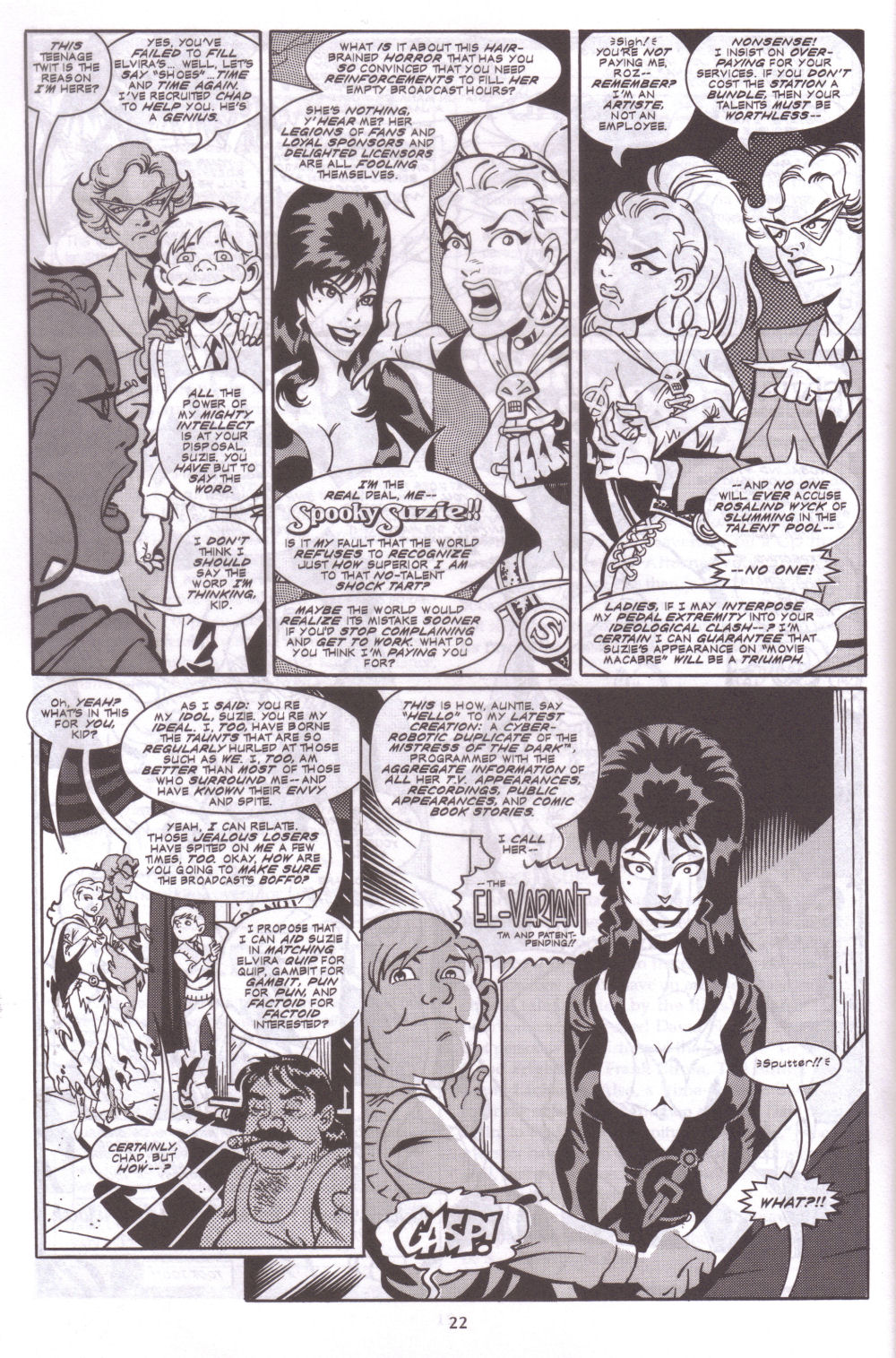 Read online Elvira, Mistress of the Dark comic -  Issue #127 - 19