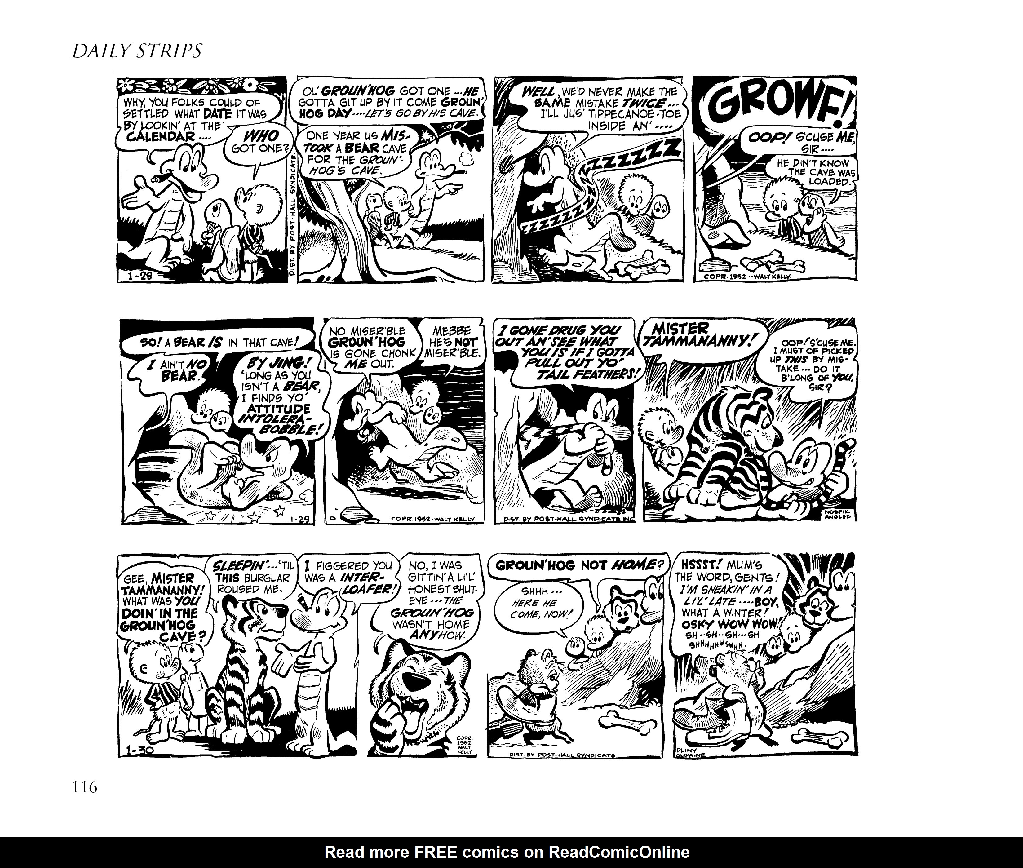 Read online Pogo by Walt Kelly: The Complete Syndicated Comic Strips comic -  Issue # TPB 2 (Part 2) - 34
