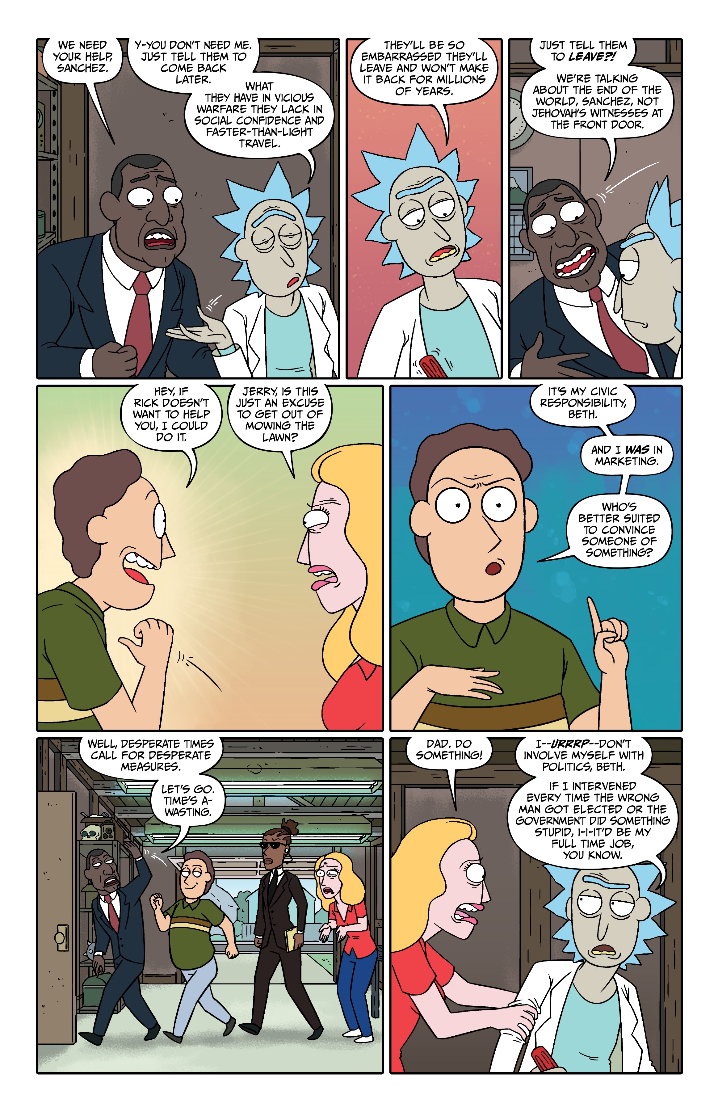 Read online Rick and Morty comic -  Issue # (2015) _Deluxe Edition 4 (Part 1) - 18