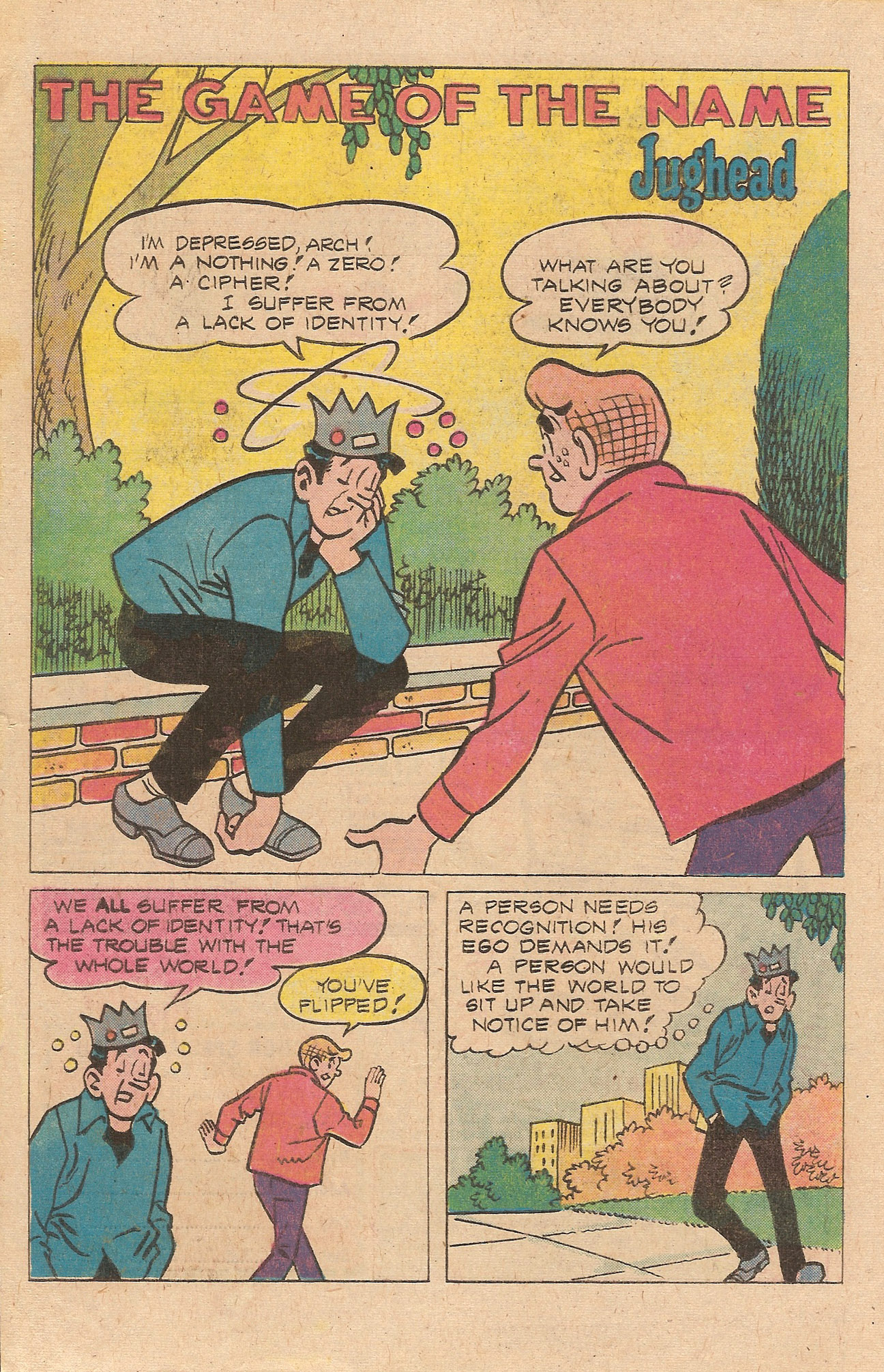 Read online Jughead (1965) comic -  Issue #261 - 20