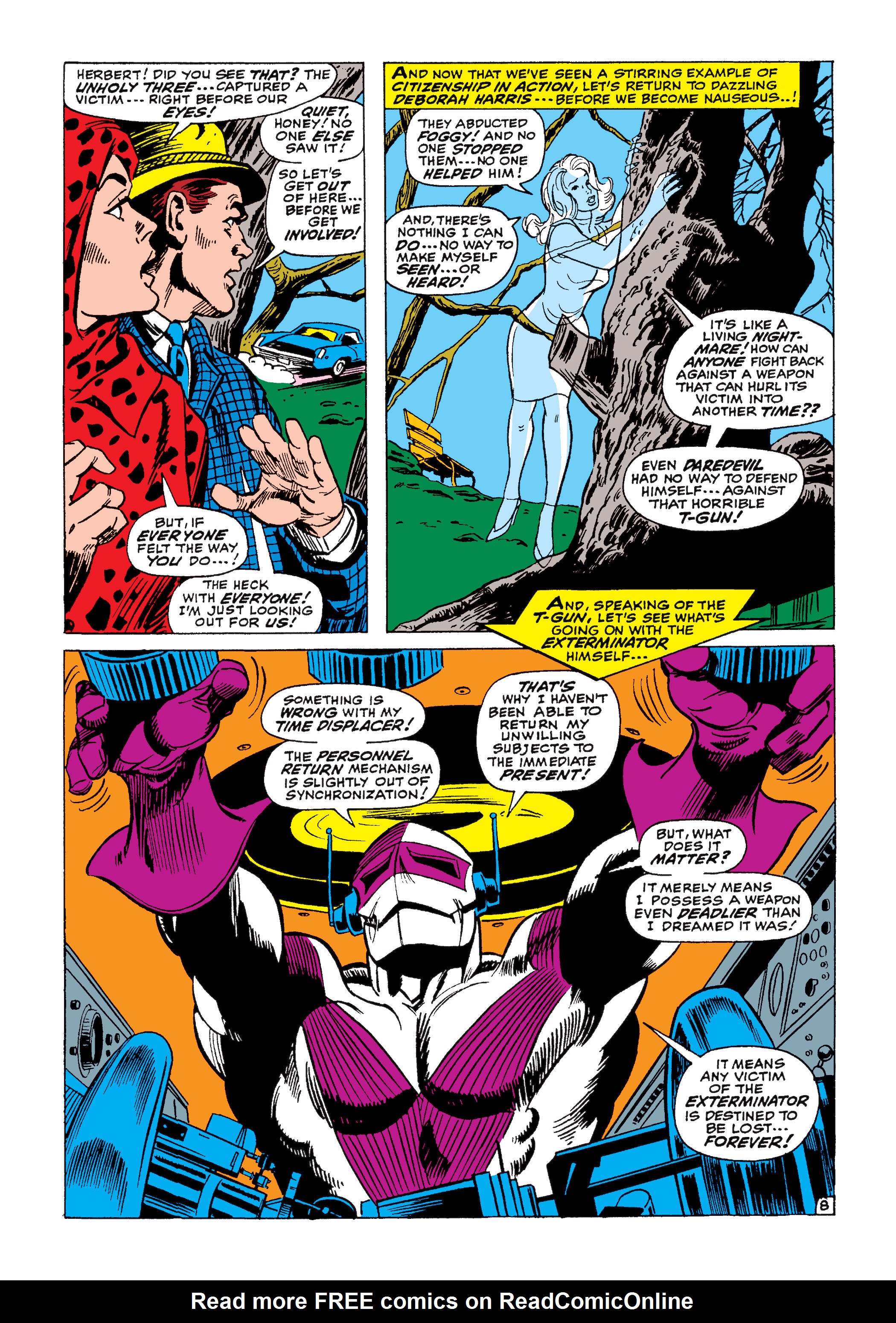 Read online Marvel Masterworks: Daredevil comic -  Issue # TPB 4 (Part 2) - 103