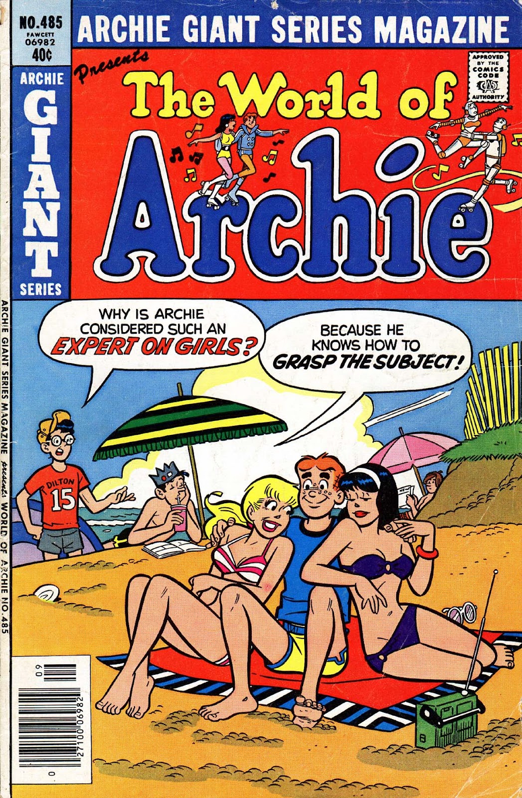 Archie Giant Series Magazine 485 Page 1