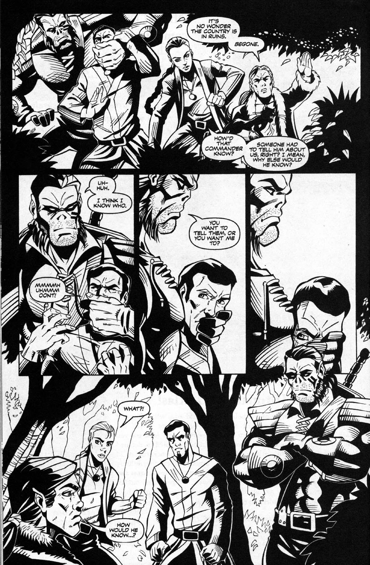 Read online Dungeons & Dragons: Black & White comic -  Issue #2 - 11