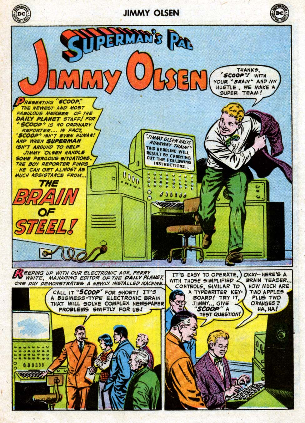 Read online Superman's Pal Jimmy Olsen comic -  Issue #5 - 13