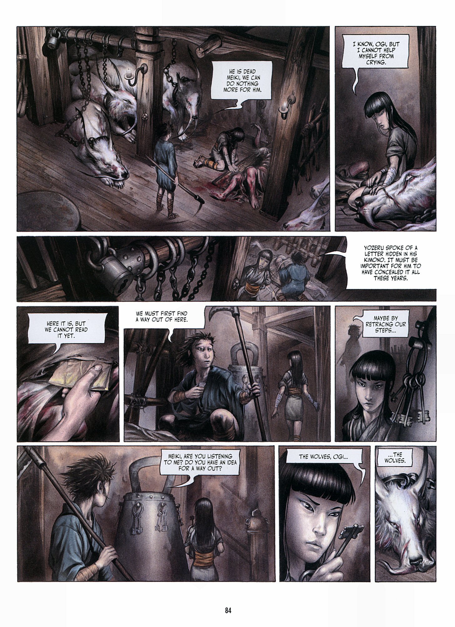 Read online Legend of the Scarlet Blades comic -  Issue # TPB - 85