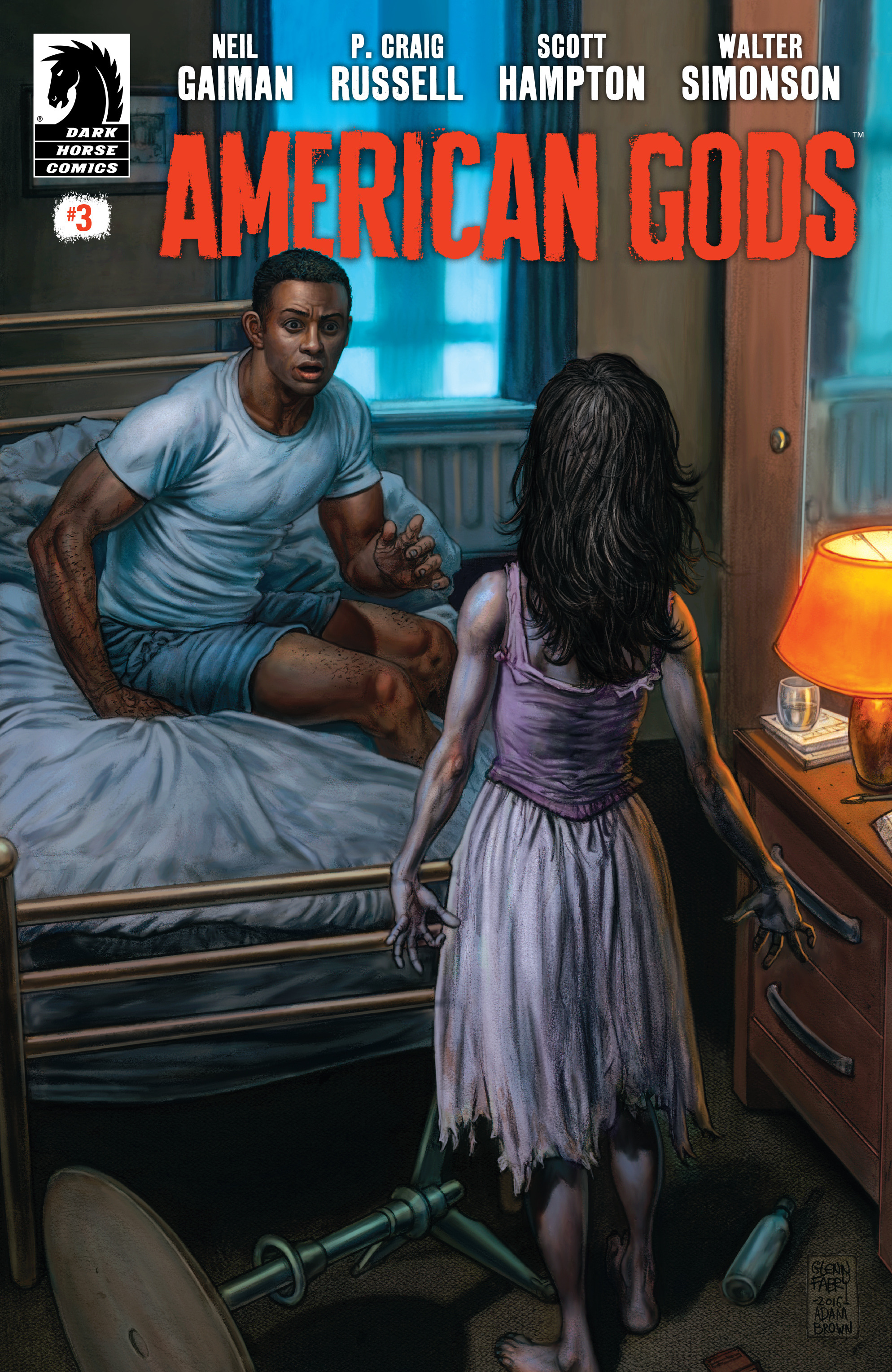 Read online American Gods: Shadows comic -  Issue #3 - 1
