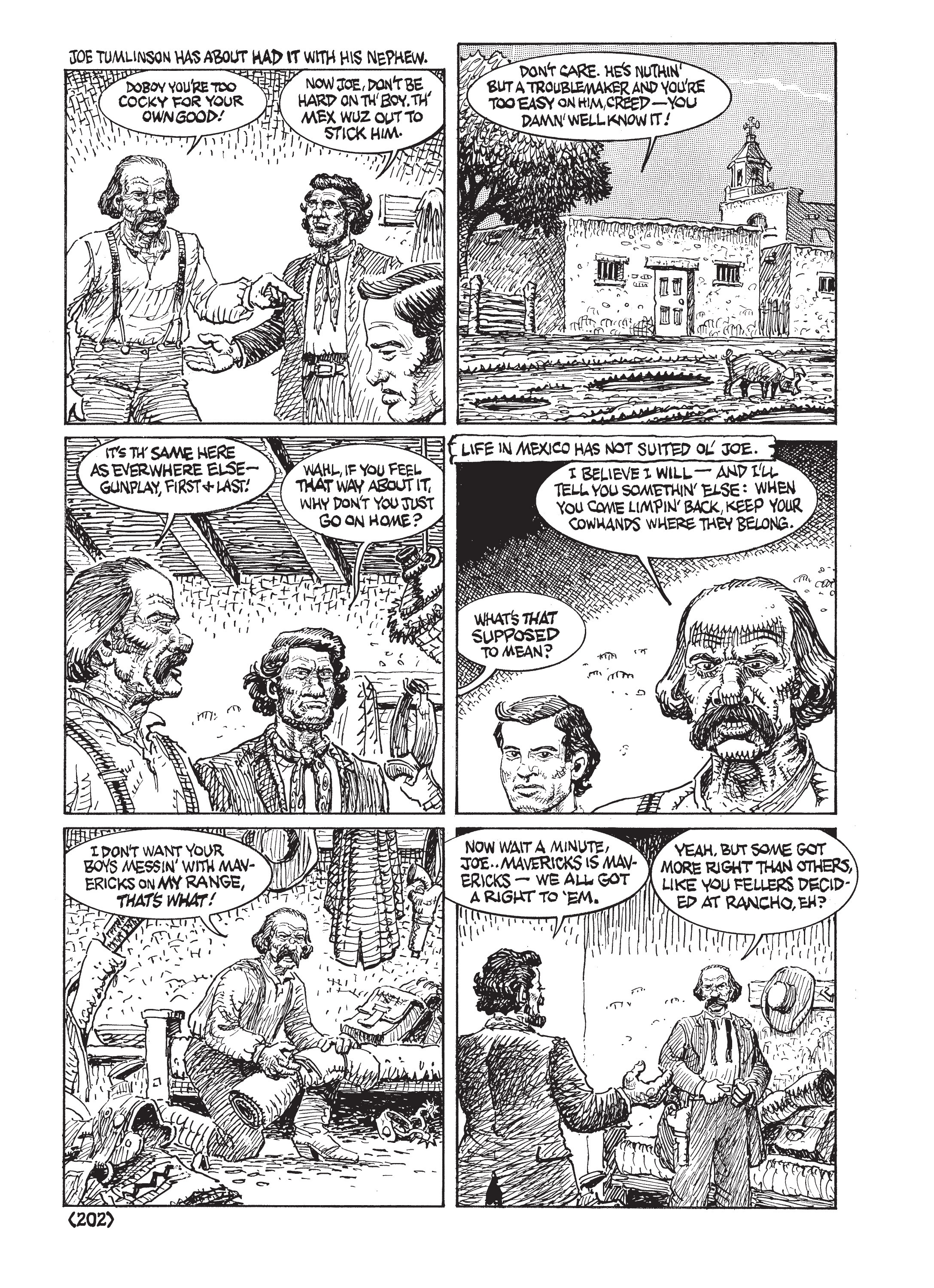 Read online Jack Jackson's American History: Los Tejanos and Lost Cause comic -  Issue # TPB (Part 3) - 1