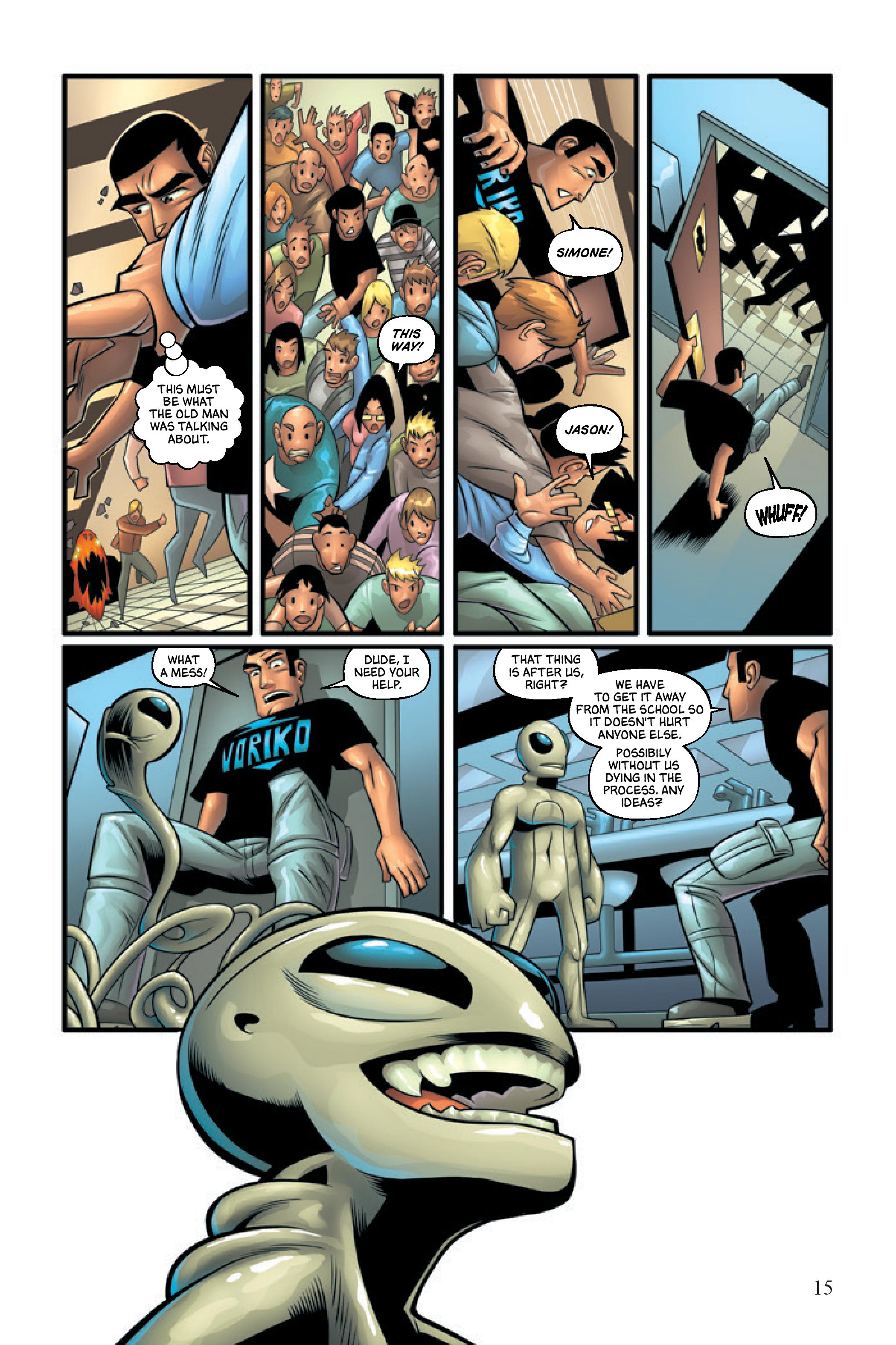 Read online Armor-I comic -  Issue #2 - 17