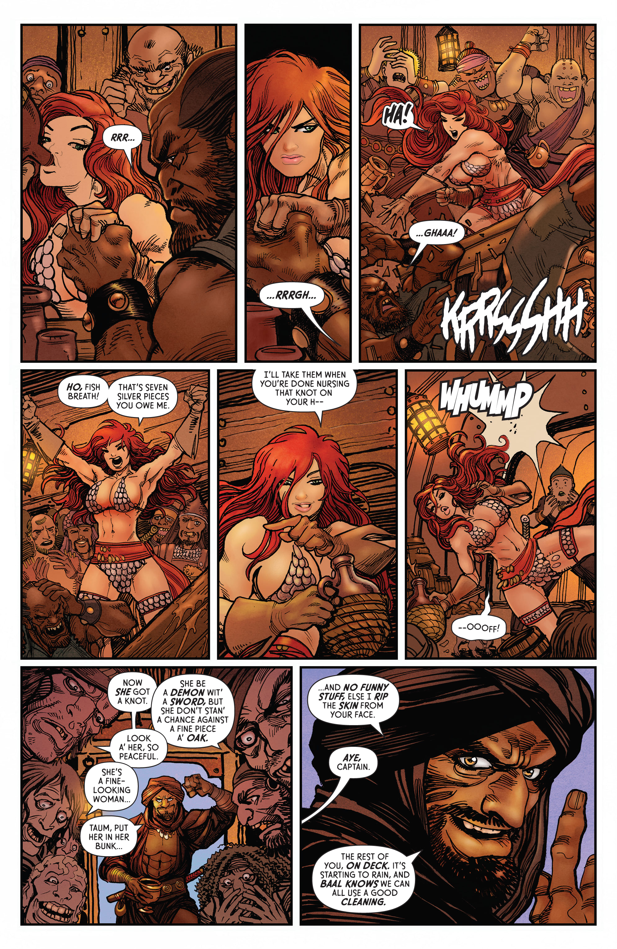 Read online The Invincible Red Sonja comic -  Issue #1 - 16