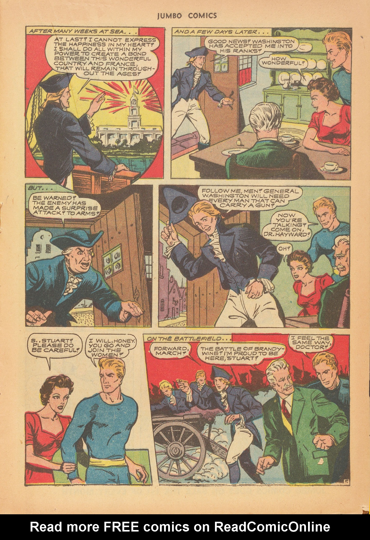 Read online Jumbo Comics comic -  Issue #55 - 33