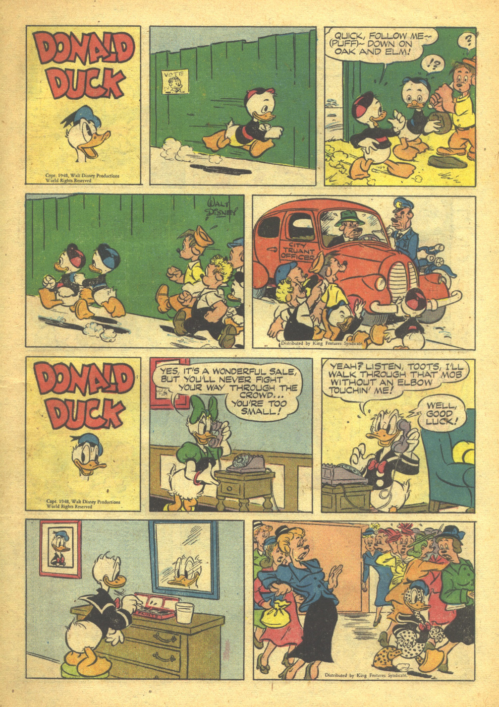 Read online Walt Disney's Comics and Stories comic -  Issue #133 - 39