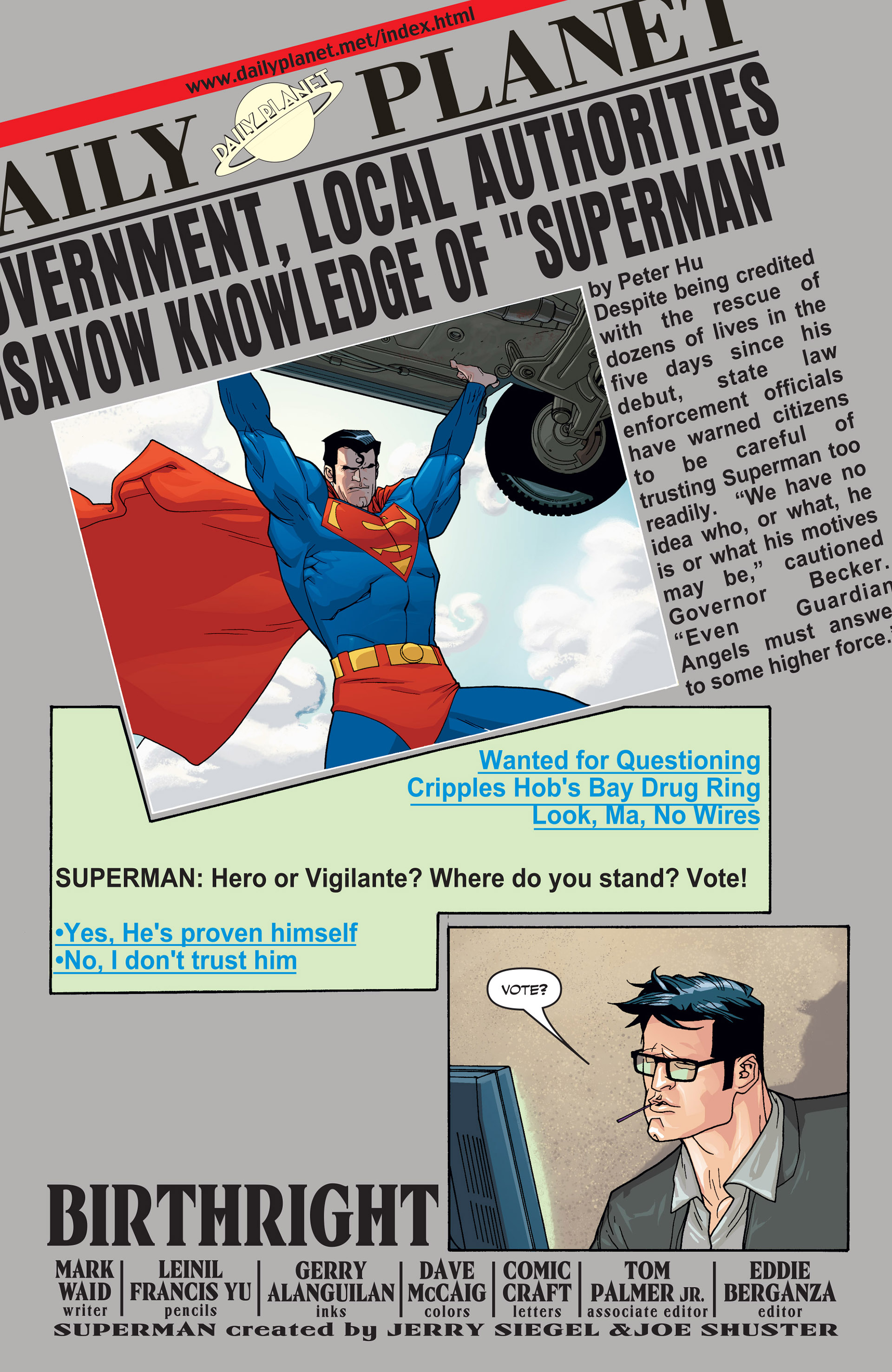 Read online Superman: Birthright (2003) comic -  Issue #6 - 6
