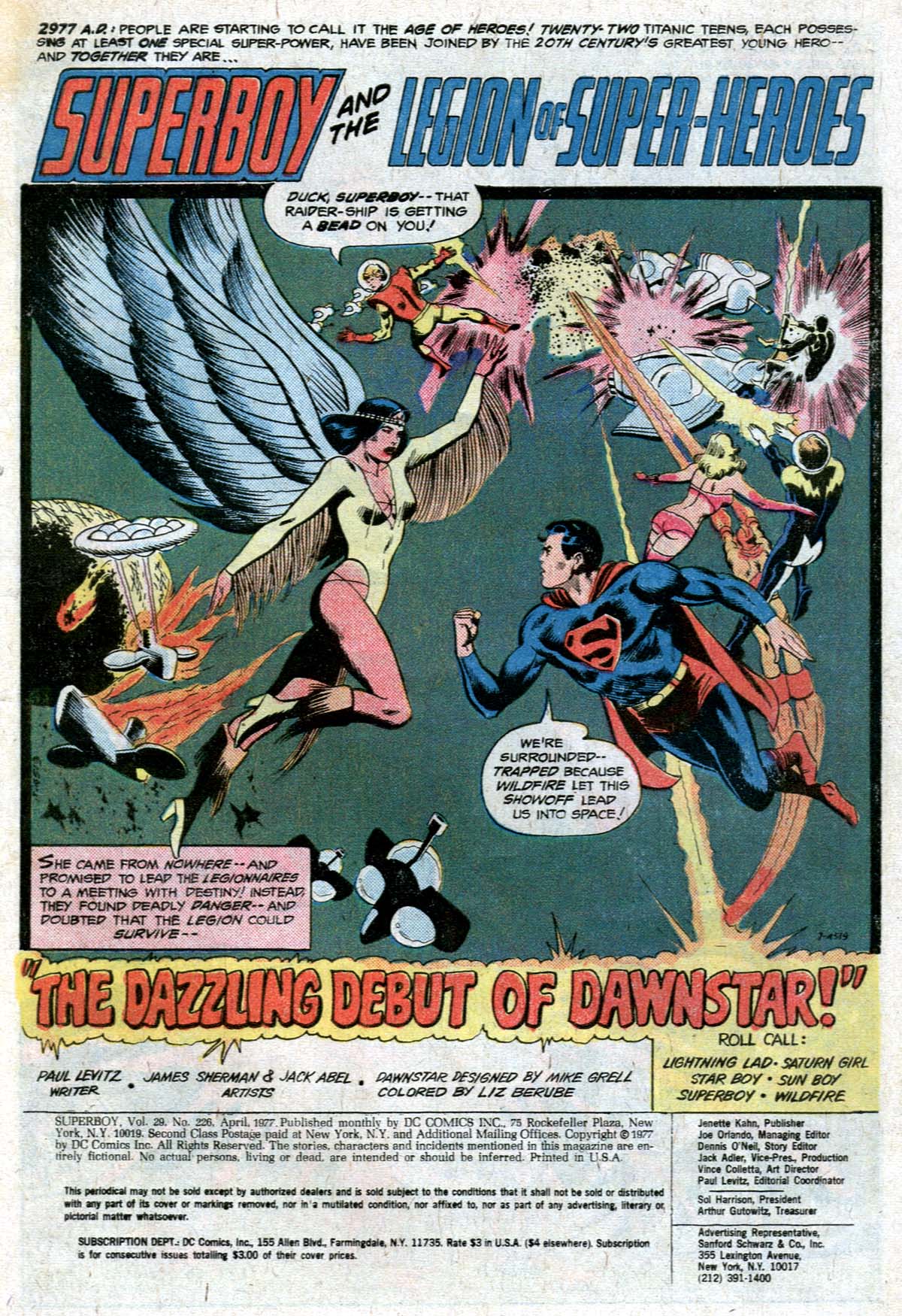 Read online Superboy (1949) comic -  Issue #226 - 2