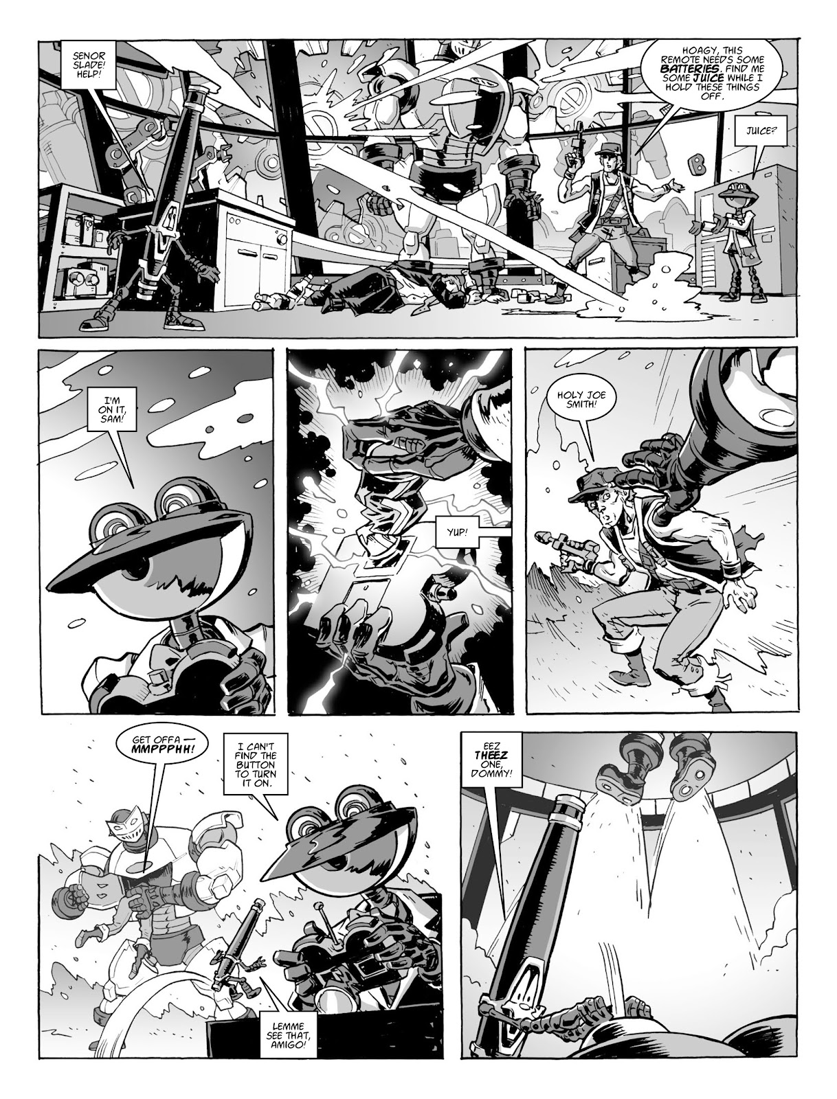 2000 AD issue Sci-Fi Special 2015 - Page 16