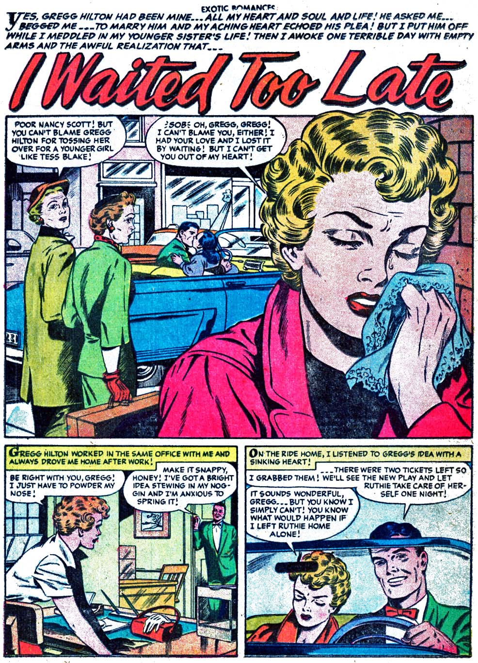 Read online Exotic Romances comic -  Issue #27 - 11