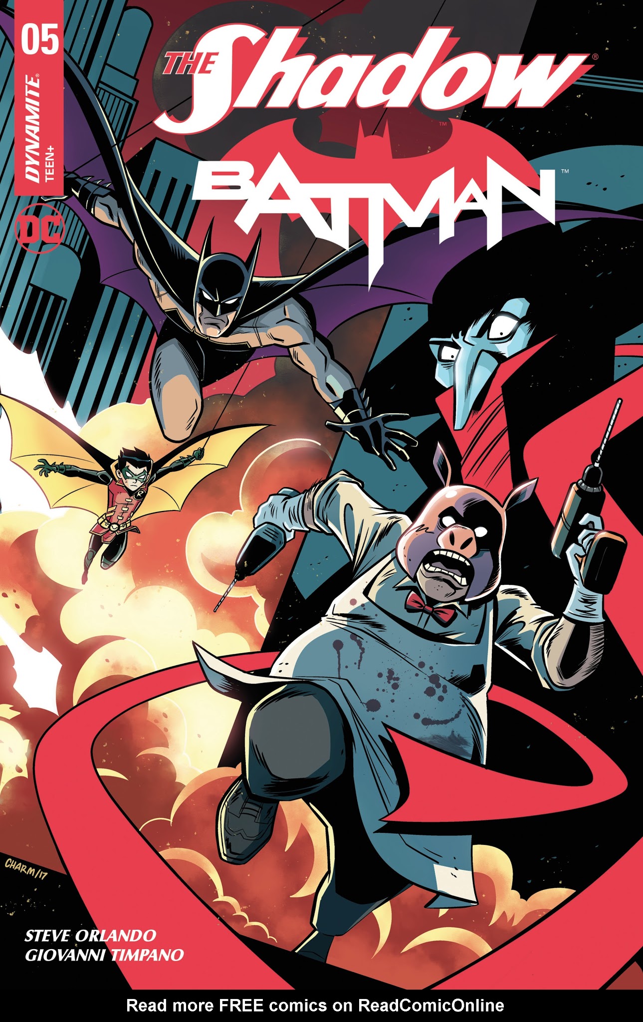 Read online The Shadow/Batman comic -  Issue #5 - 3