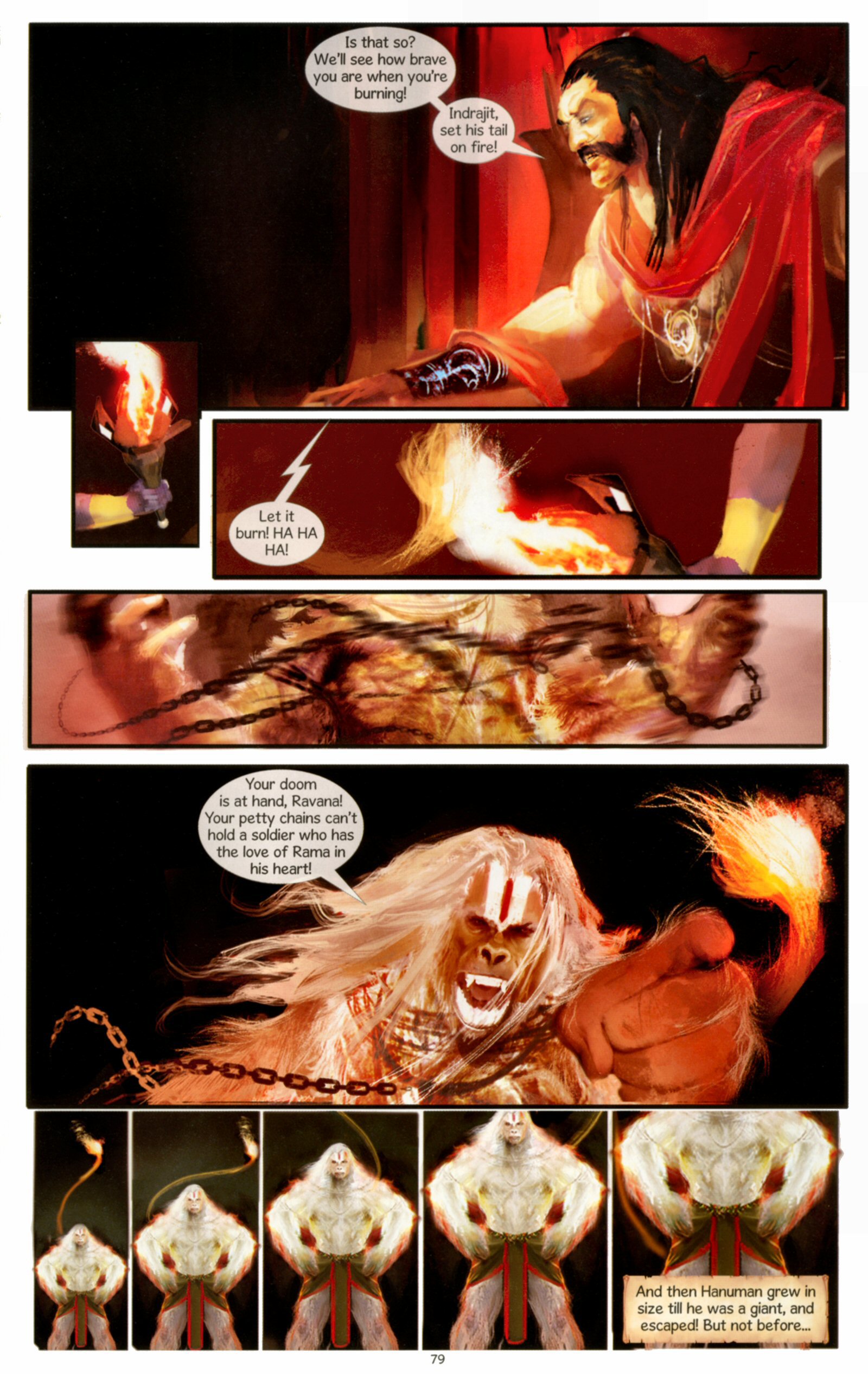 Read online Ravana: Roar of the Demon King comic -  Issue # Full - 82