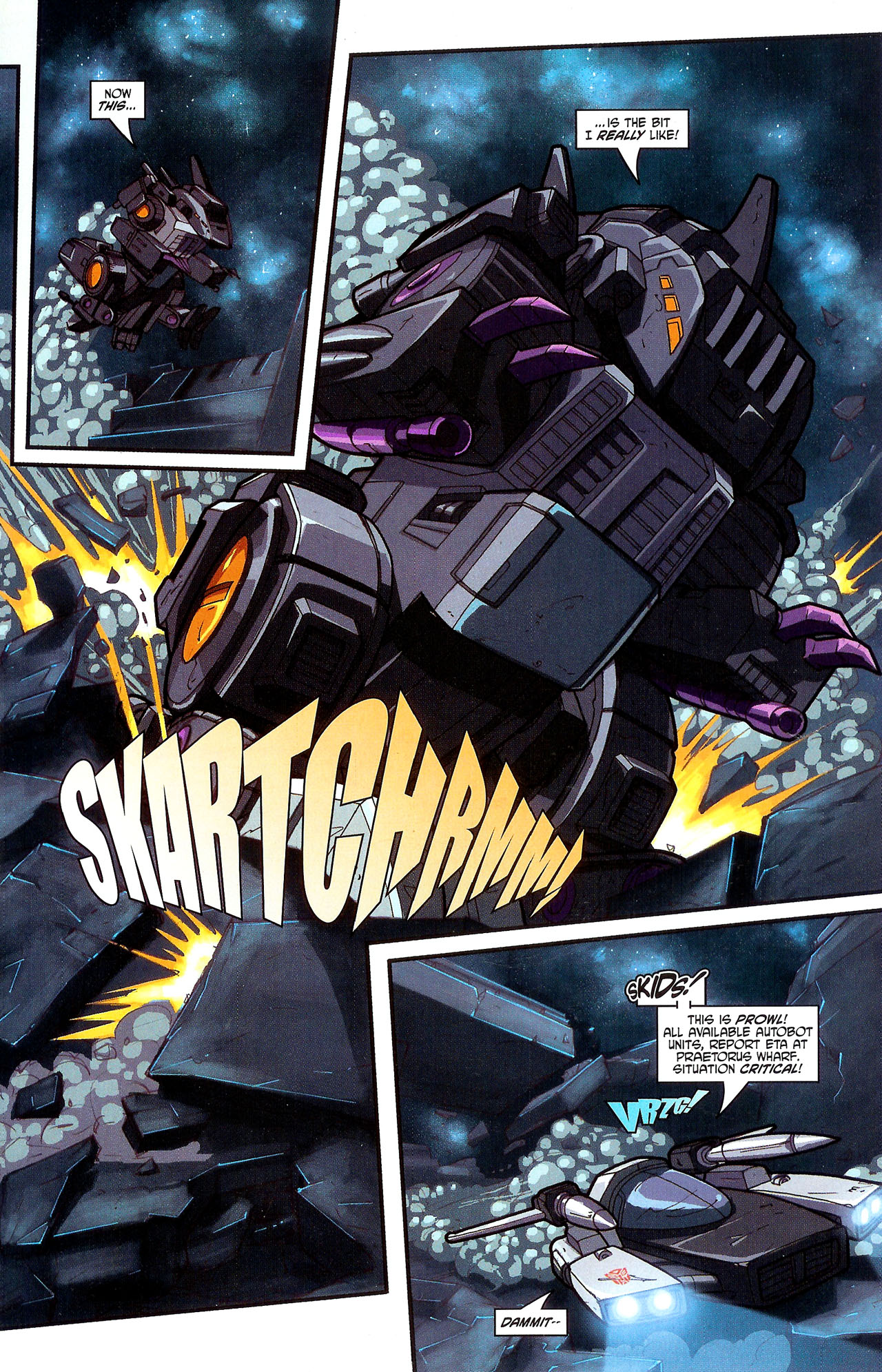 Read online Transformers War Within: "The Dark Ages" comic -  Issue #4 - 5