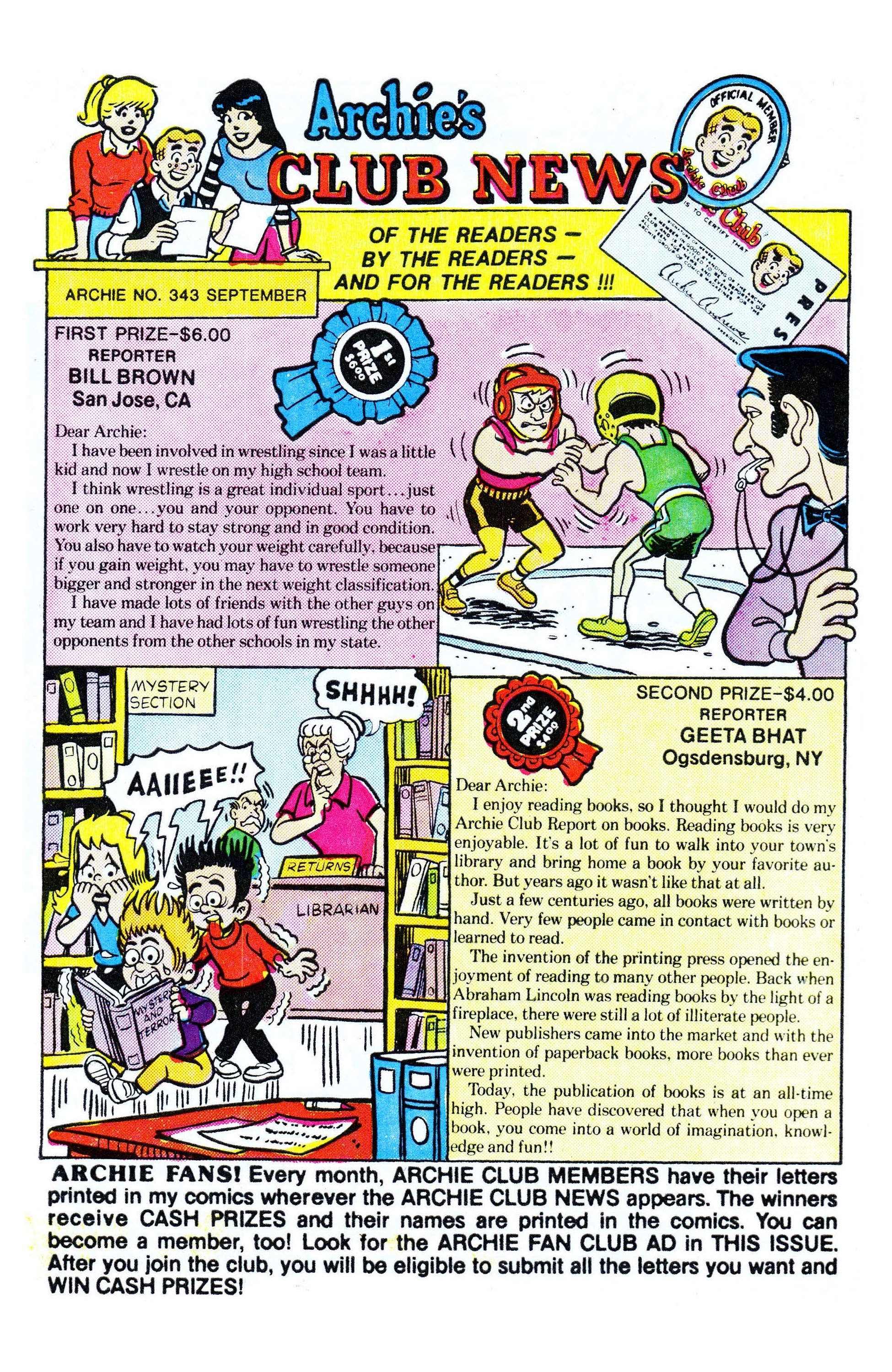 Read online Archie (1960) comic -  Issue #343 - 8