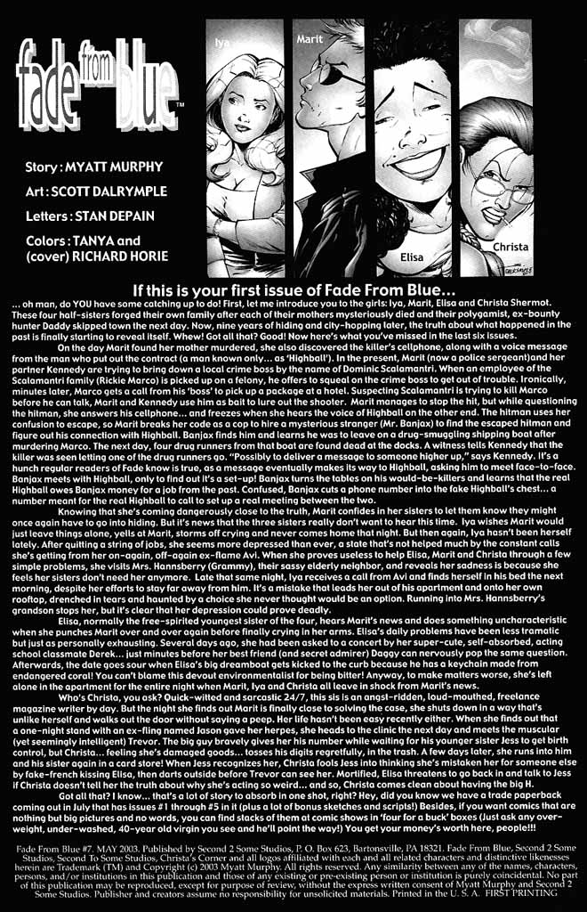 Read online Fade From Blue comic -  Issue #7 - 2