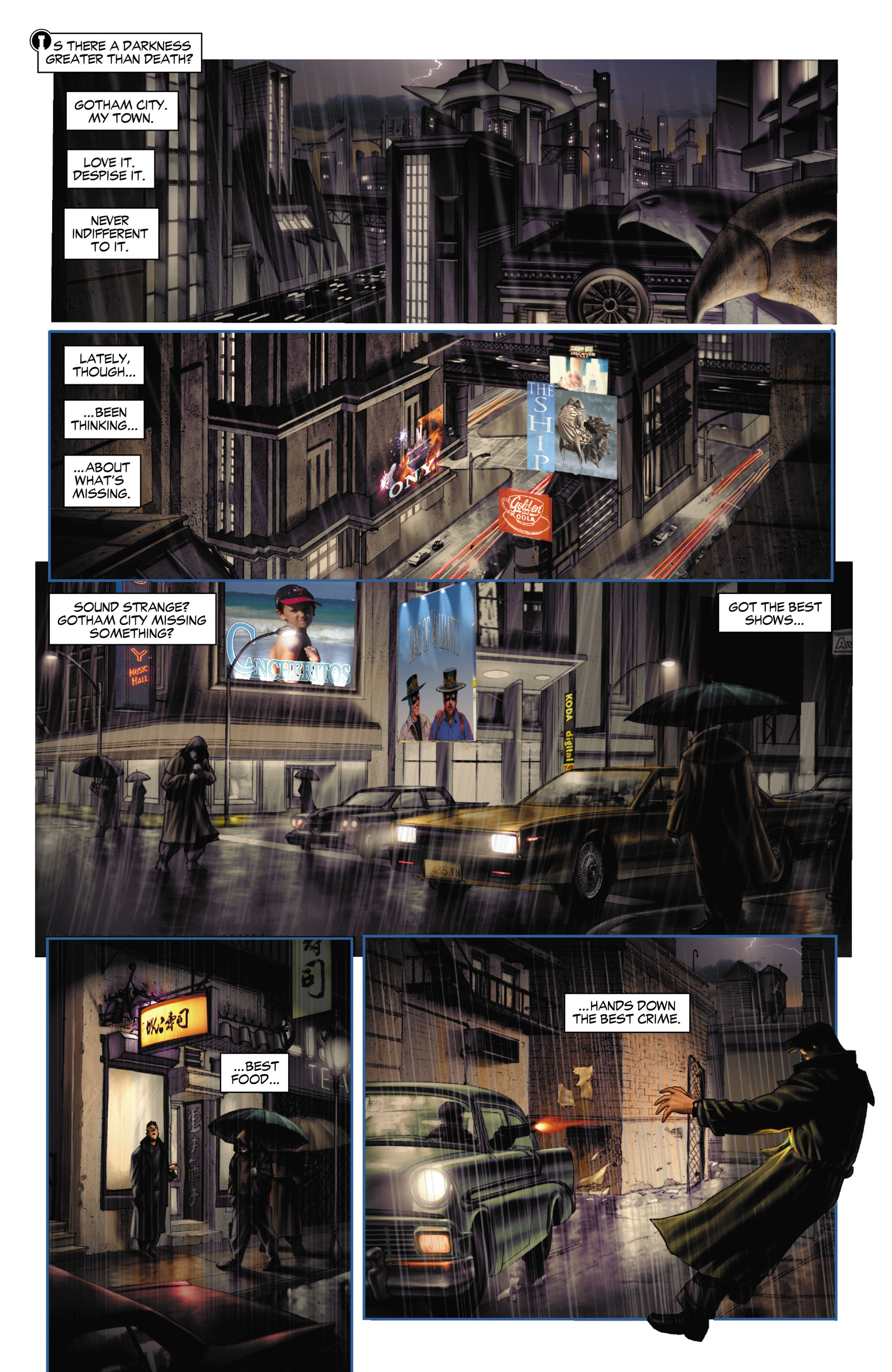 Batman: Legends of the Dark Knight 207 Page 1