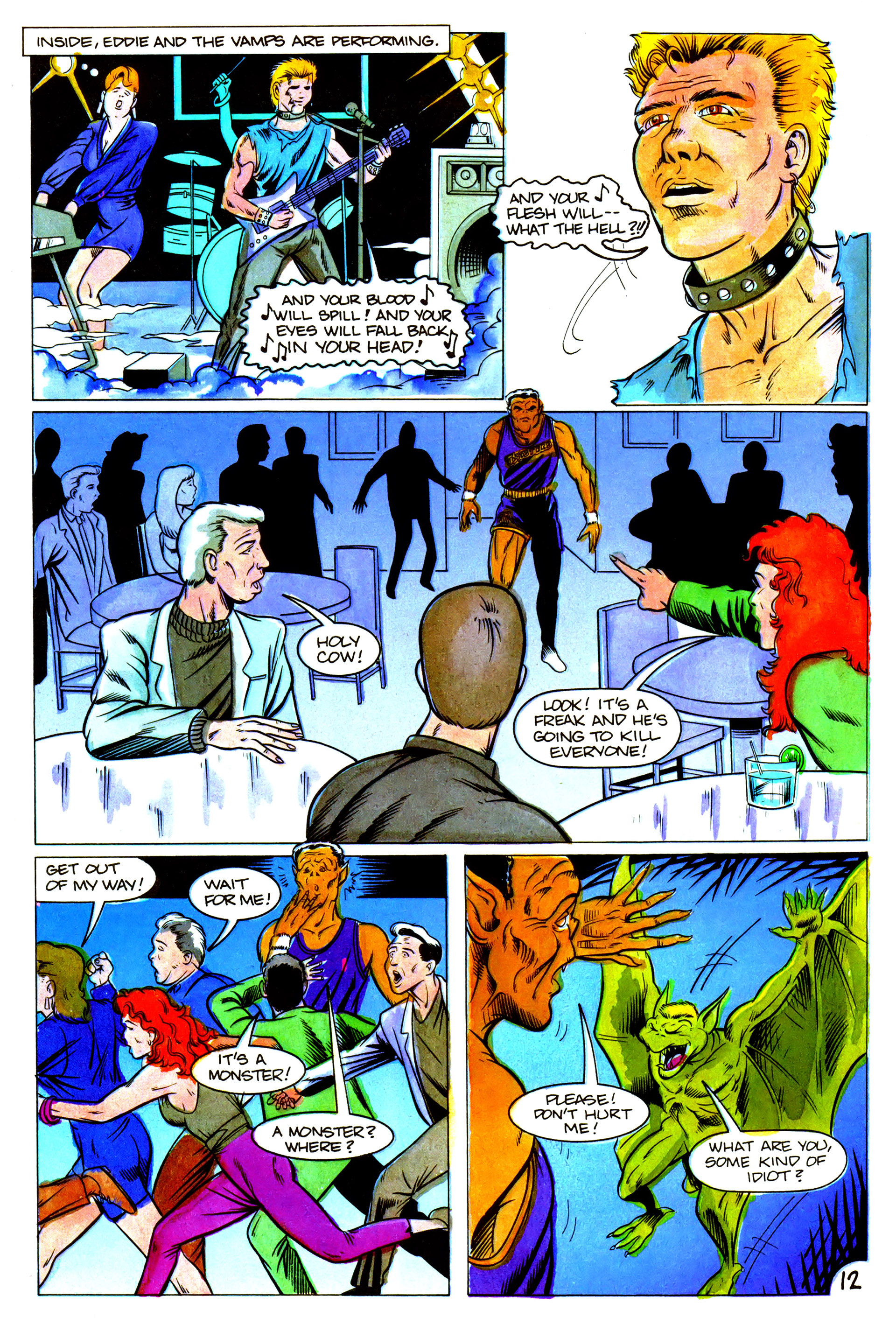 Read online Fright Night (1988) comic -  Issue #17 - 16