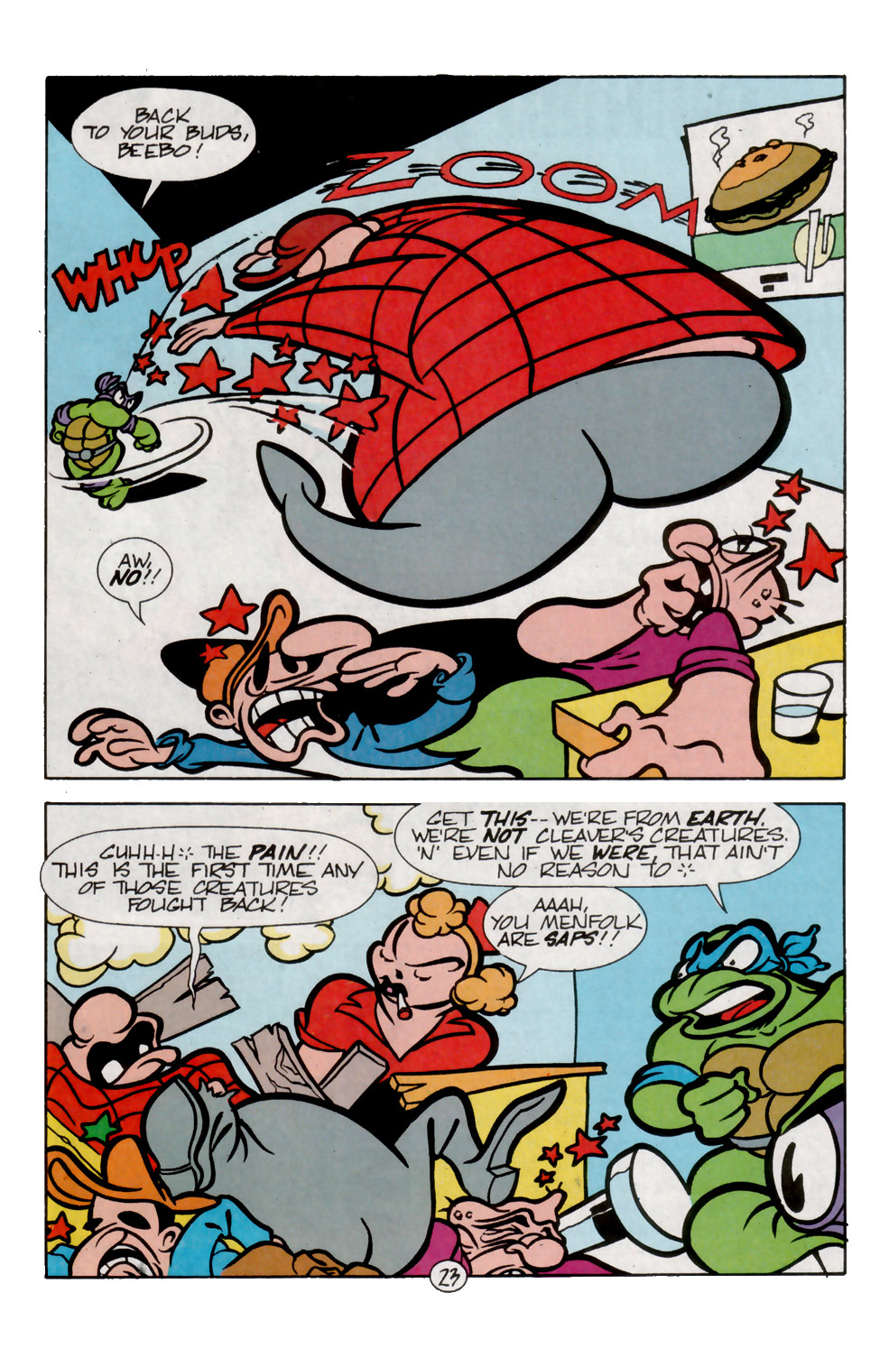 Read online Teenage Mutant Ninja Turtles Adventures (1989) comic -  Issue # _Special 8 - 24