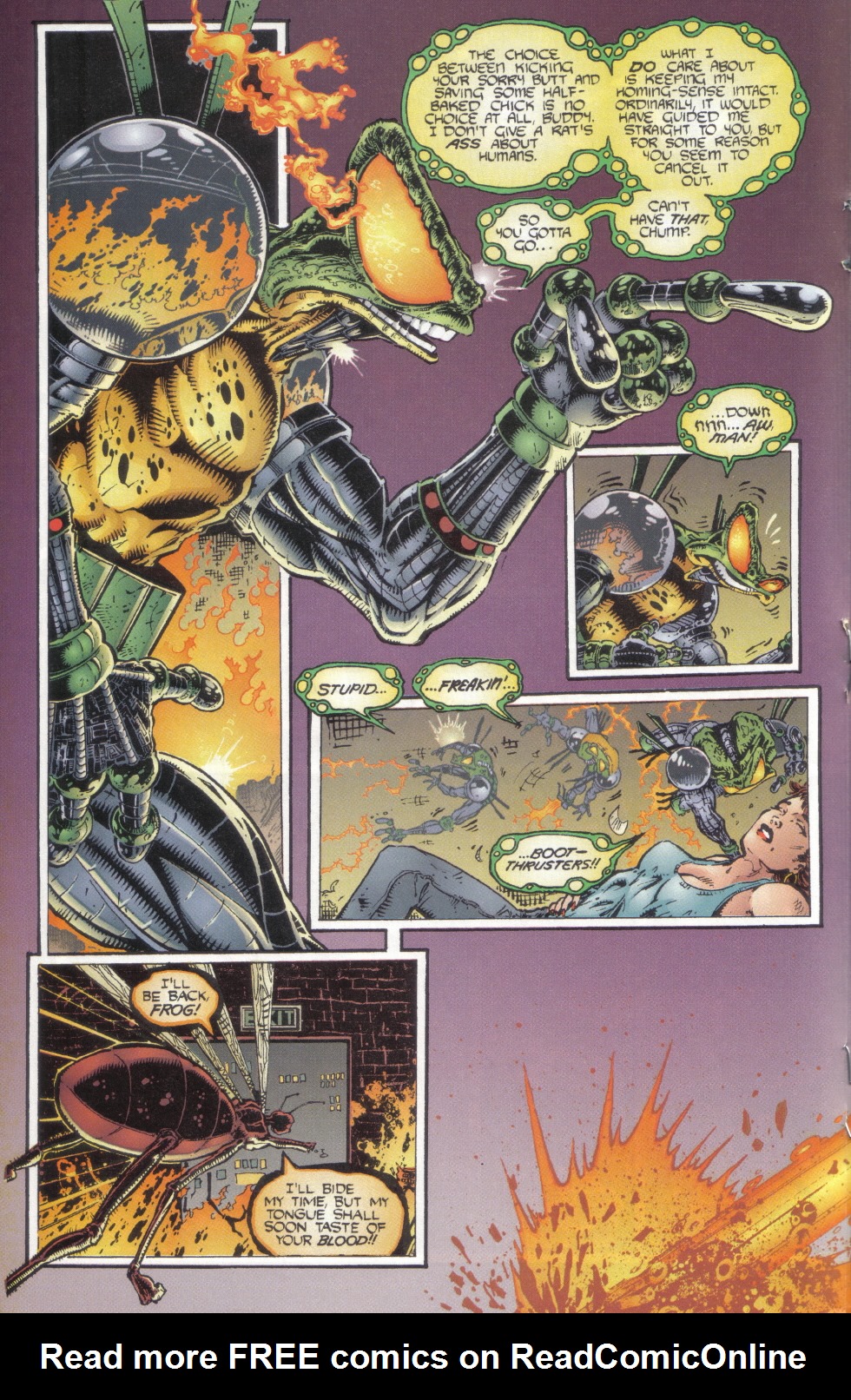 Read online Cyberfrog comic -  Issue #3 - 14