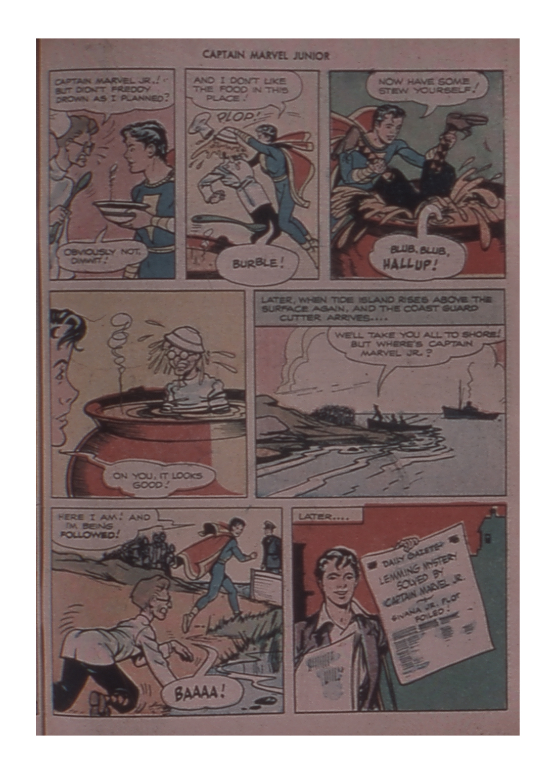 Read online Captain Marvel, Jr. comic -  Issue #57 - 47