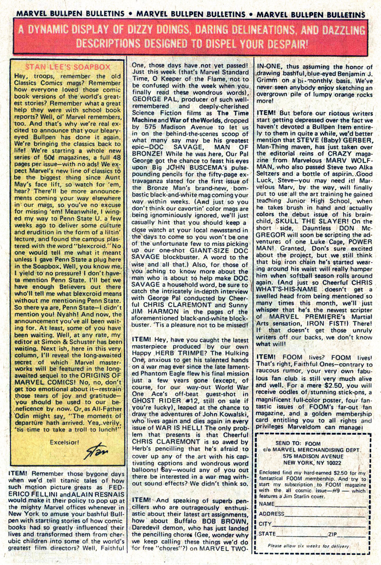 Read online Amazing Adventures (1970) comic -  Issue #31 - 29