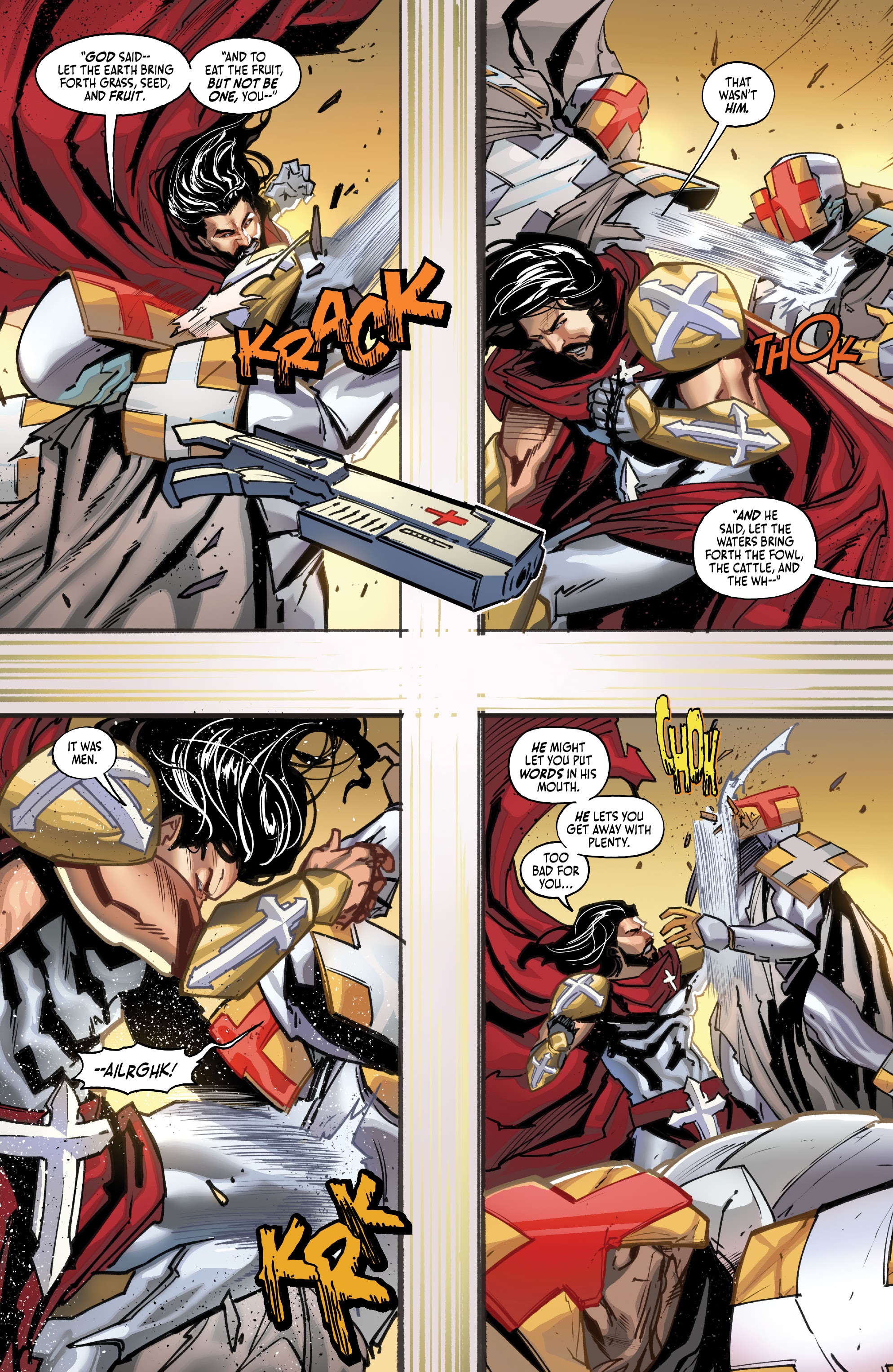 Read online Loaded Bible: Blood Of My Blood comic -  Issue #1 - 9