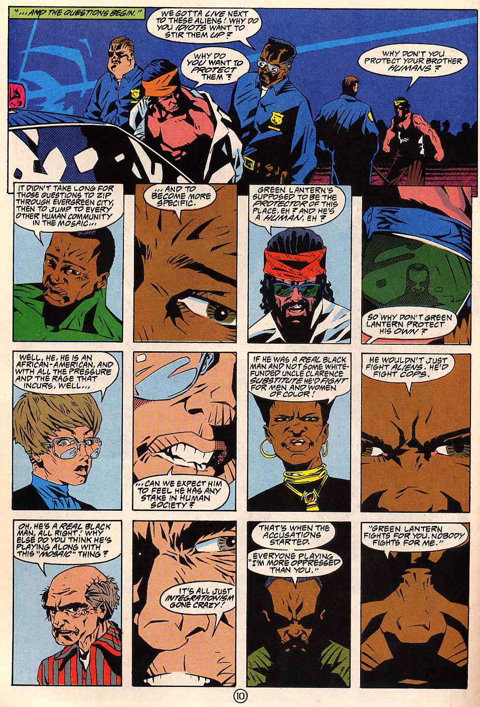 Read online Green Lantern: Mosaic comic -  Issue #8 - 10