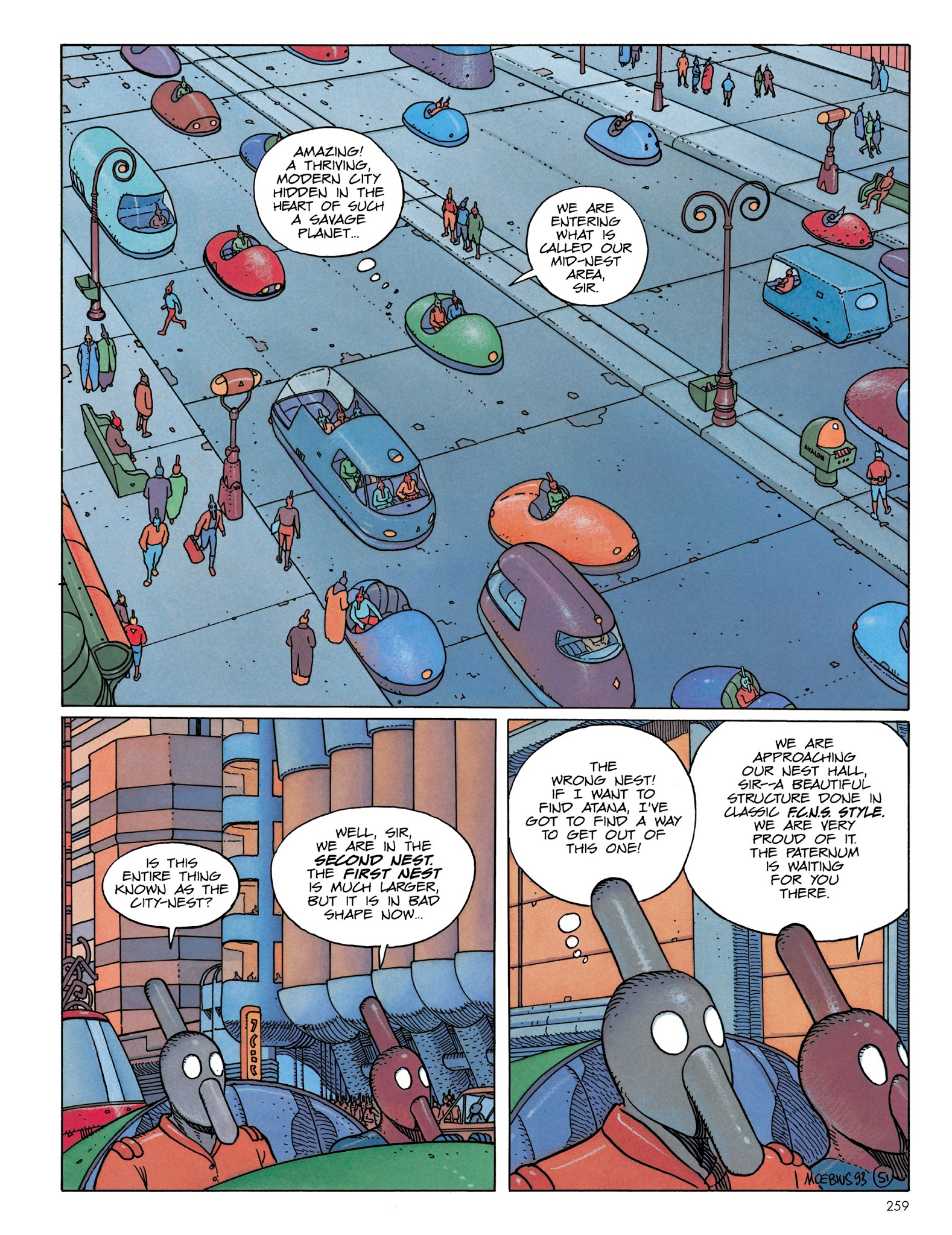 Read online Moebius Library comic -  Issue # TPB - 256