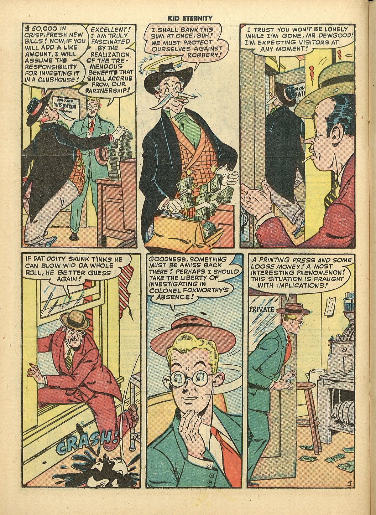 Read online Kid Eternity (1946) comic -  Issue #12 - 30