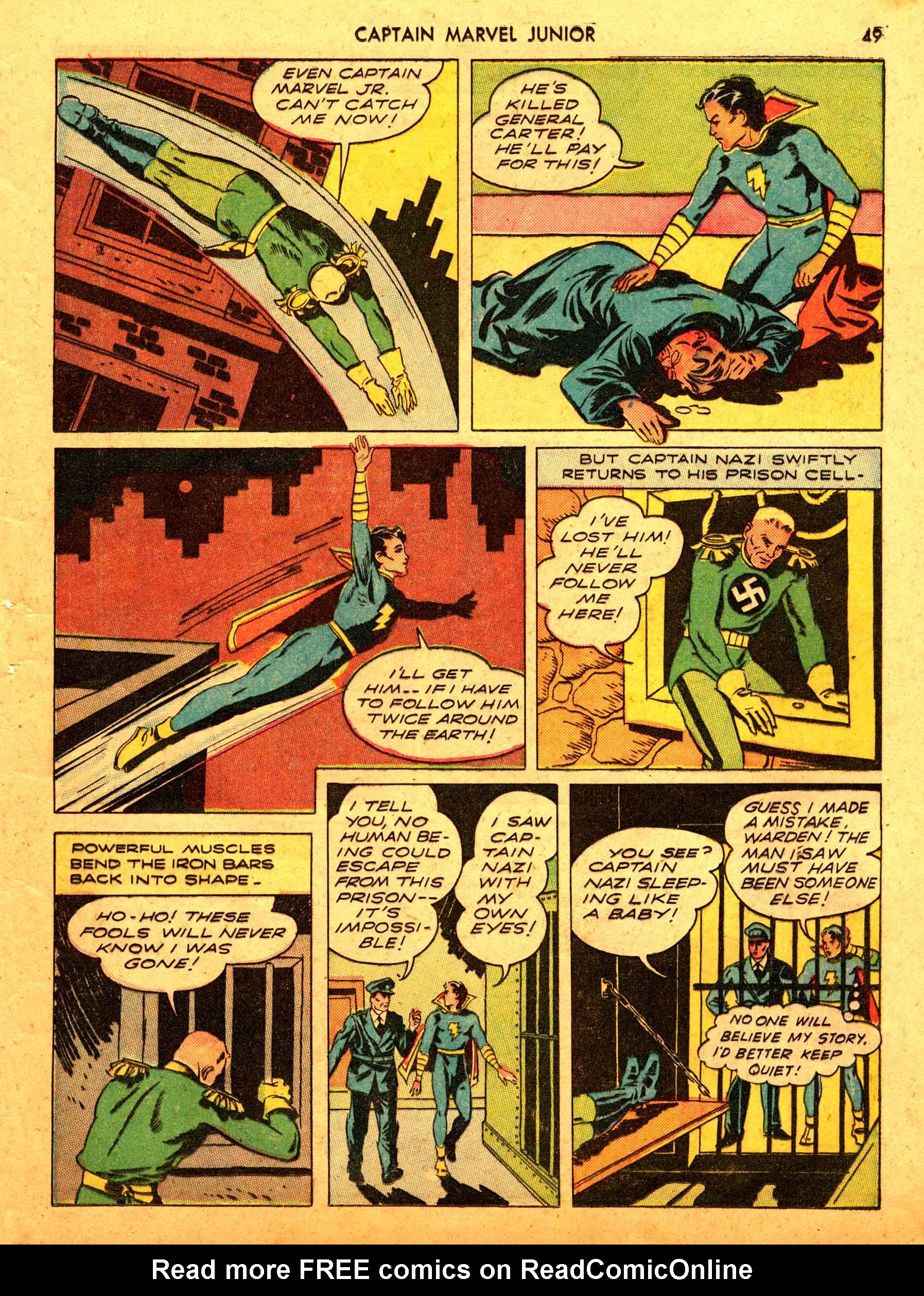 Read online Captain Marvel, Jr. comic -  Issue #8 - 50