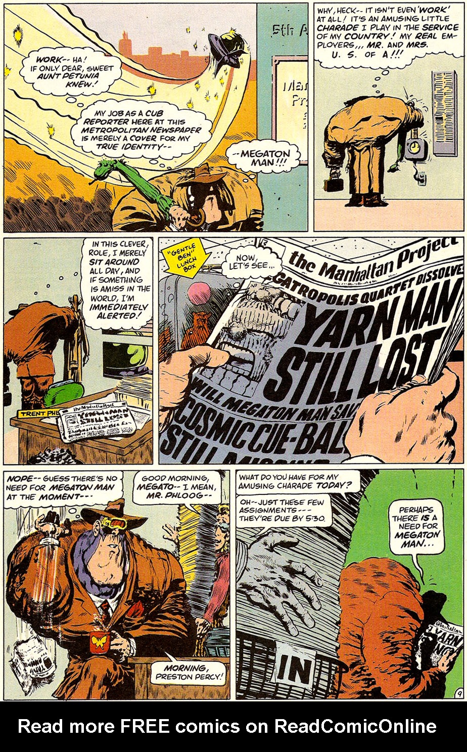Read online Megaton Man comic -  Issue #3 - 11