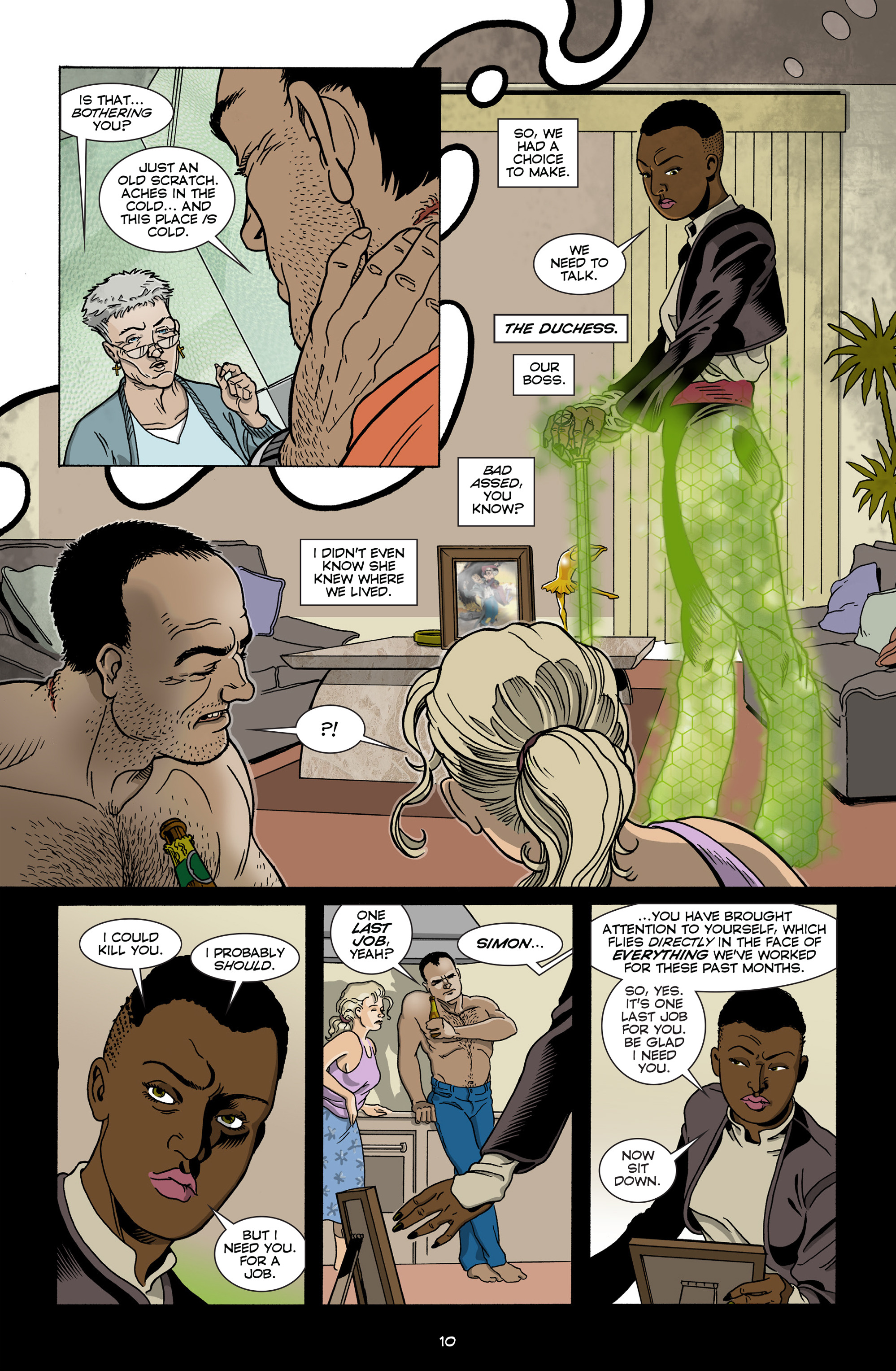 Read online Unmasked comic -  Issue #4 - 12